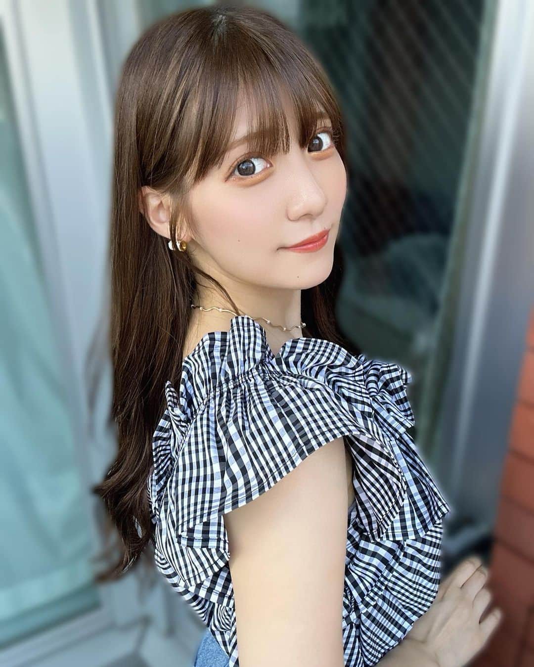 奥村優希のインスタグラム：「自由自在なお洋服👗🖤  リアルトーク会で着てたことあるんだけど、覚えてる人いるかなあ？ 初見の人も投稿さかのぼってみて🫰🏻笑」