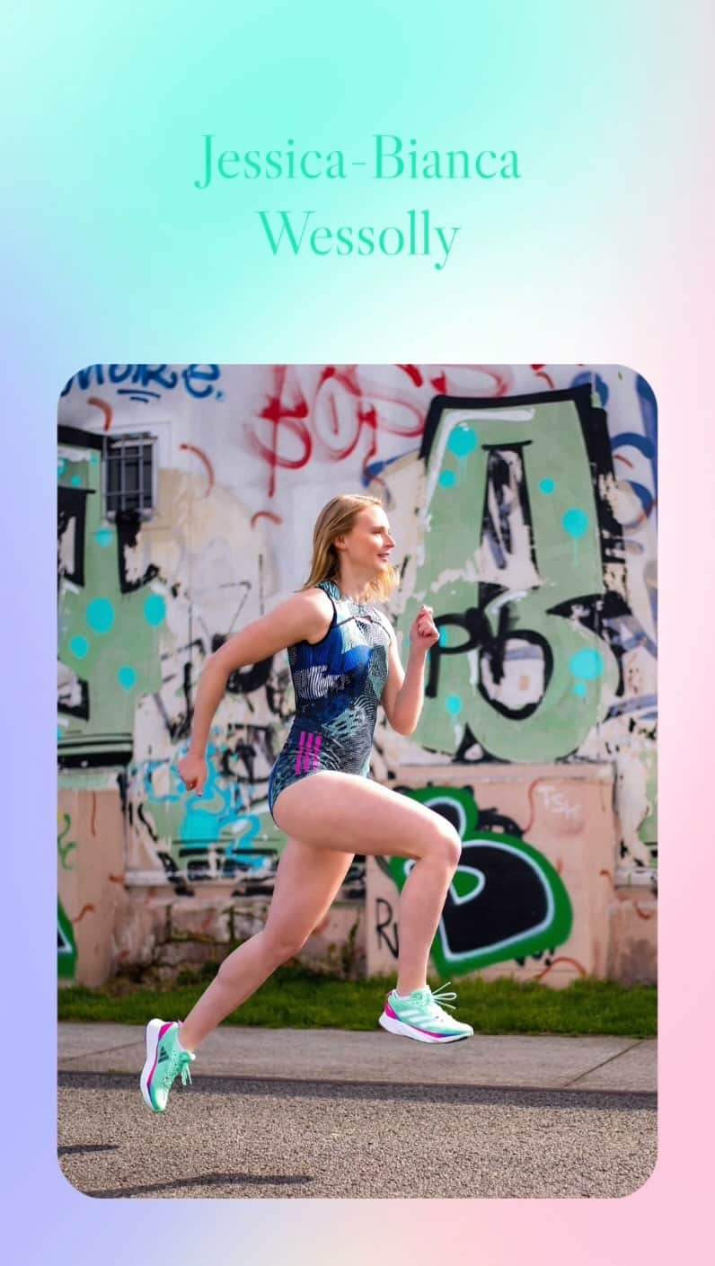 Jessica-Bianca WESSOLLYのインスタグラム：「💪🏼💪🏼💪🏼  Wir stellen Ihnen unsere ModelAthletin vor:   Jessica-Bianca Wessolly ☀️ Leichtathletik   Sportliche Erfolge:  ☀️4x100m Europameisterin 2022  ☀️Olympiateilnahme 200m 2021  ☀️Vize-Studentenweltmeisterin 200m 2019  ☀️mehrfache deutsche Meisterin (11×)  ☀️EM- und WM-Halbfinale 200m  ☀️Sportlerin des Jahres Stadt Mannheim für das Jahr 2022  Für Booking & Fragen kontaktieren Sie uns gern direkt via Nachricht oder telefonisch.  Besuchen Sie unsere Webseite und schauen Sie Bilder und Videos unserer ModelAthlet:innen an.  Foto @filiperibeirophotography  Video @ms30pro  Visa @visagistin_venera  Inhaber @frankschlageter  Social Media @ira_kleo_art  • • •  *** letztes Slide vom Reel -> Jessica- Bianca Wessolly ✅  #motivation #modelagentur #fashion #photography #portrait #shooting #footgolf #fussballgolf #golf #footgolfmeisterschaft #sportmeisterin #model  #fitnessmodel #fitness #fitnessmotivation #fit #lifestyle #training #deutschemeisterschaft #athlet」