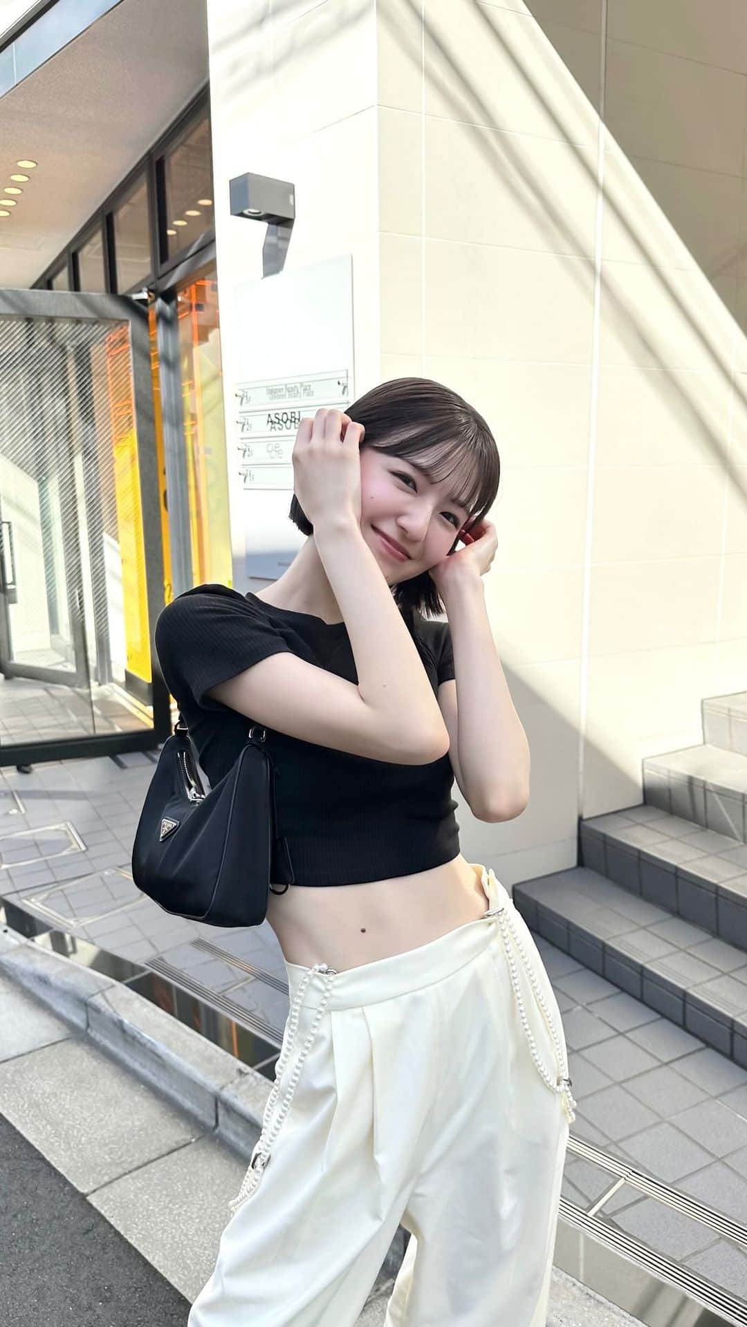 のインスタグラム：「monotone code ❤︎  #ショート #ショートヘア #ショートボブ #code」