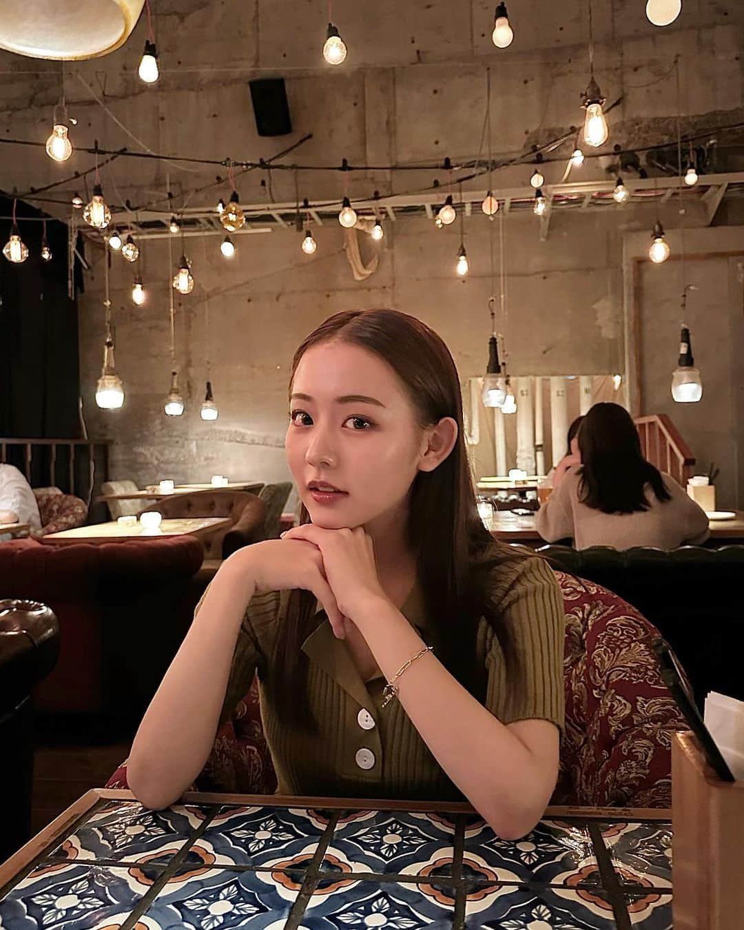 河野まひるのインスタグラム：「姉とdinner ✨️」