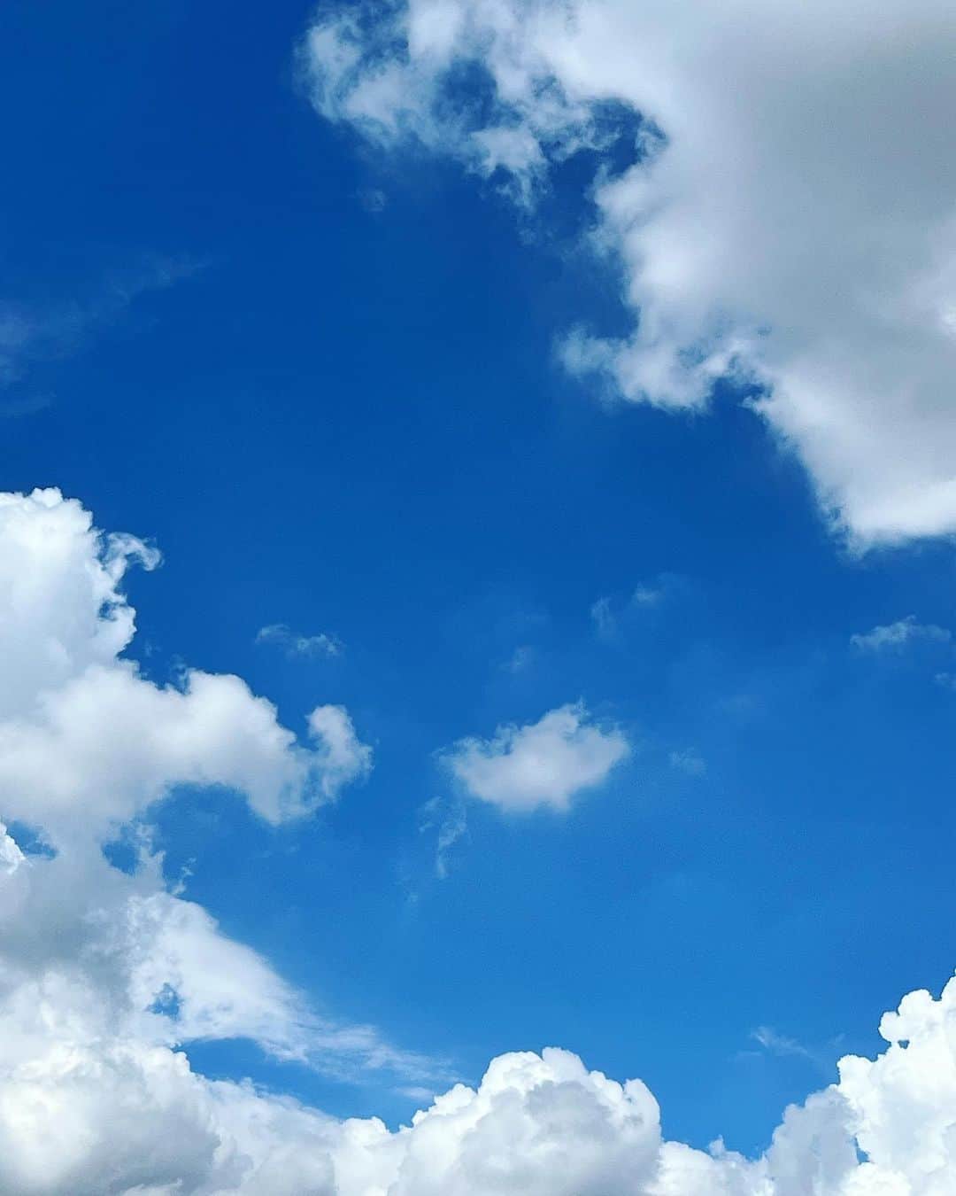 大寺かおりさんのインスタグラム写真 - (大寺かおりInstagram)「💙🤍 今日の空キレイだった☺️(最初の3枚) 春夏秋冬それぞれに魅力があるけど 夏の空はパワフルで特に好き。 . . . #photooftheday #photo #skyphotography #空 #写真」8月8日 20時23分 - kaori_ootera