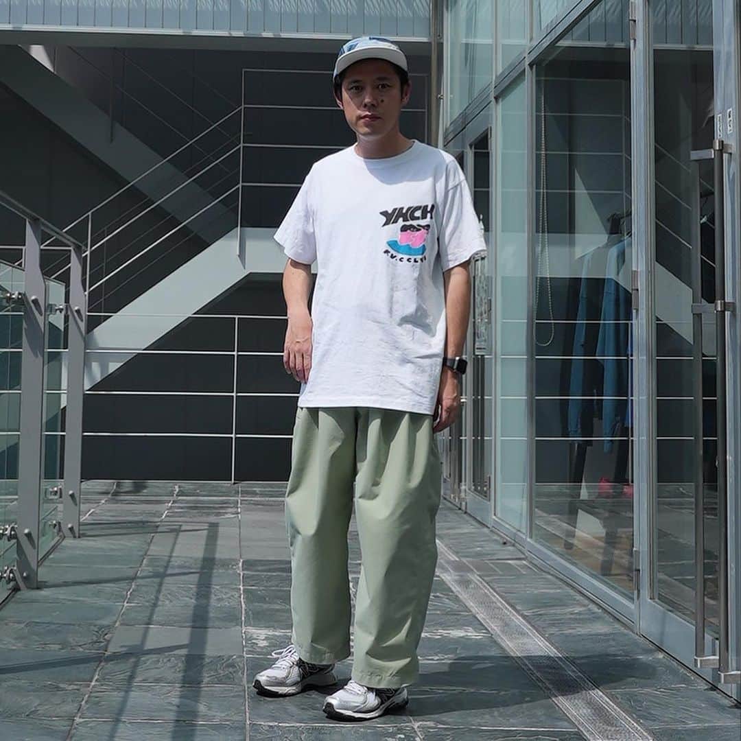 好井まさおさんのインスタグラム写真 - (好井まさおInstagram)「こちらオリジナルTシャツ、本日23:59まで販売しております！ご興味ある方は是非プロフィールからサイト飛んで見てくださいー！  白とグレーのMであれば1枚か2枚はまだあります！  Cap→ #nir Tops→ #好井andカナメクト  Pants→ #tttmsw  Shoes→ #newbalance   好井まさお @yoshii1984  カナメクト @kanamect  #好井まさお#カナメクト#Youtube#好井カナメクト#ファッション」8月8日 20時42分 - yoshii1984