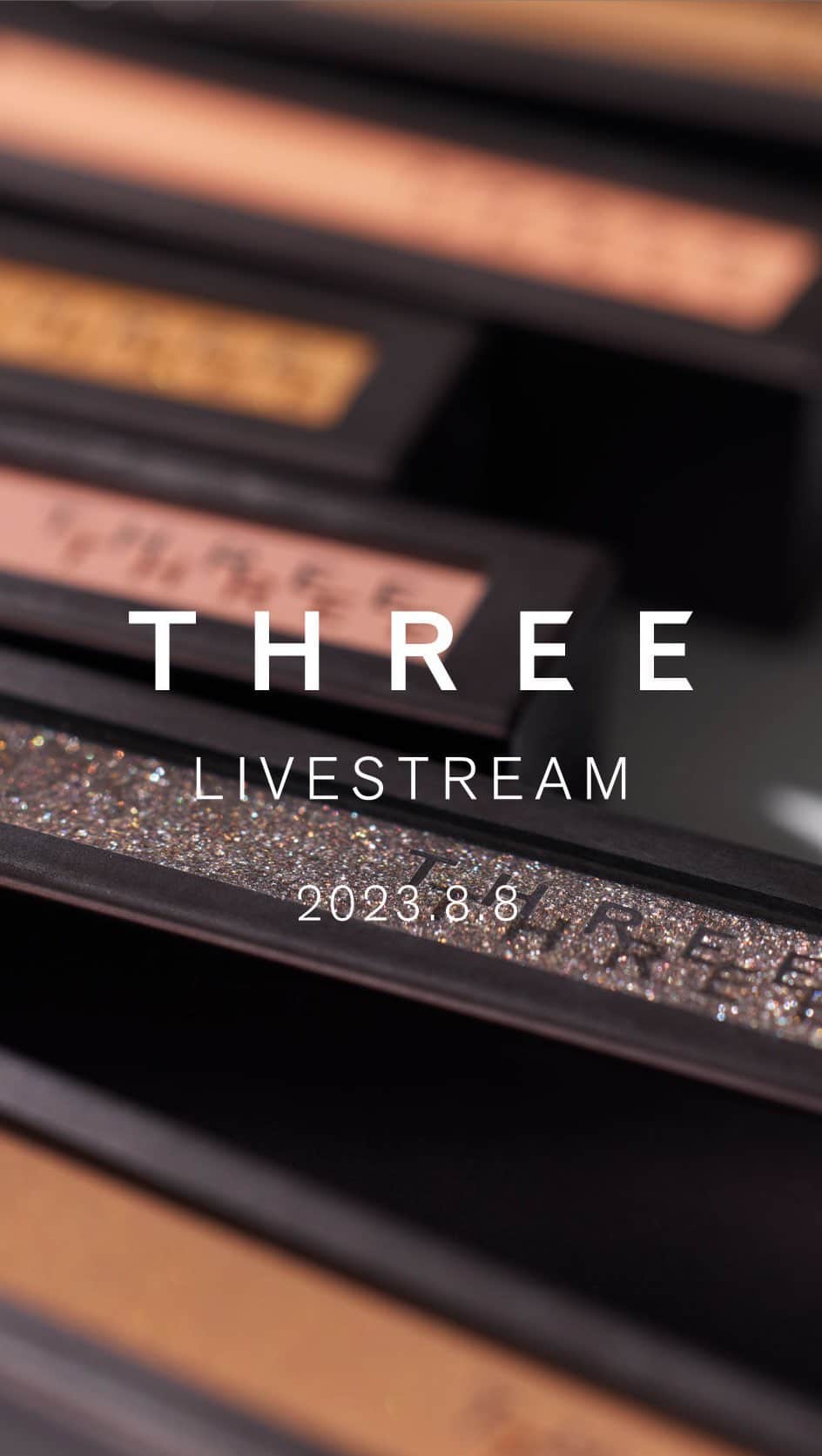 THREEのインスタグラム：「〈明日より発売開始！〉 THREE 2023 AUTUMN MAKEUP COLLECTION  “SHADES OF LOVE : SYNERGISM” その眼差しは、無限大。  明日8月9日（水）発売の秋コレクションアイテムの魅力を、佐藤アーティスト（@yuta_0925）と、高木アーティスト(@tkkmk_3)が、Tipsと共に、全アイテムの魅力をたっぷりをご紹介。  〈ご紹介アイテム〉 ・THREE ユナイテッドフルイドアイカラー【新商品 全8色】 ・THREE ワイズアイズパースペクティヴ マスカラ【新商品 全4色 】 ・THREE アドバンスドアイデンティティ ブラウシェーピングデュオ【新色1種/限定1種】 ・THREE アドバンスドアイデンティティ アイブラウペンシル【新色1色】  #threecosmetics #SHADESOFLOVE_THREE #2023autumnmakeupcollection」