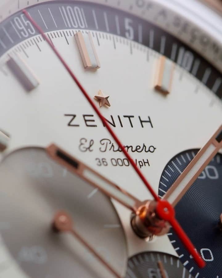 ゼニスのインスタグラム：「#ChronomasterOriginal: The essence of the El Primero: Chronomaster Original」