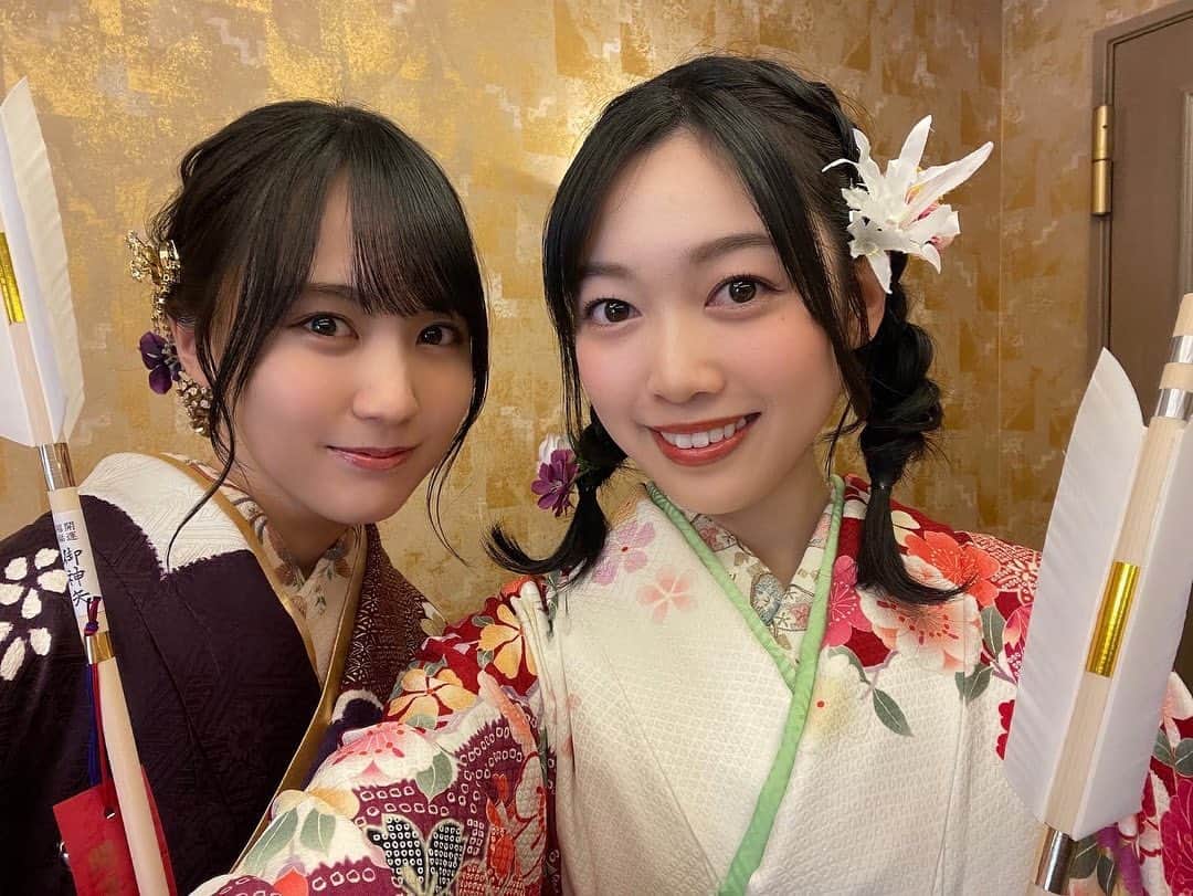 北川悠理さんのインスタグラム写真 - (北川悠理Instagram)「#🥦 #🍊 #🫐   #かっきー お誕生日おめでとう🥳 同い年同じ期同じお誕生日のかっきーと人生で巡り会えて本当にしあわせっ✨ 22歳もだいすきーーー！！🤍  #賀喜遥香 ちゃん #ほぼ双子  🫧  #yurigram #ユリグラム #北川悠理 #yurikitagawa」8月8日 21時11分 - yuri_kitagawa.official