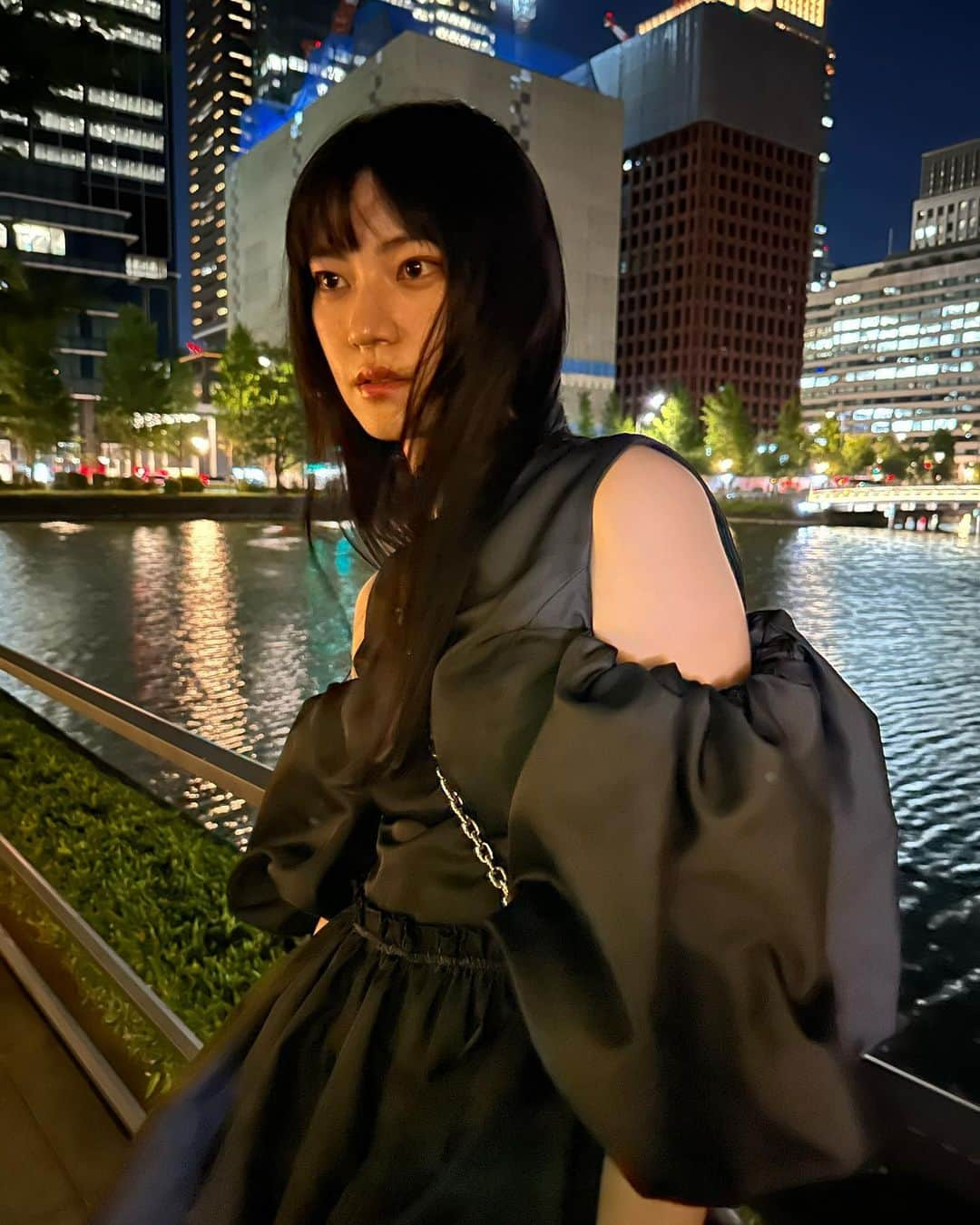 江原美希のインスタグラム：「先日事務所の方々に7月生まれのお誕生日会をして頂きました⸜❤︎⸝‍ オシャレしてディナーへ👗💄✨️」