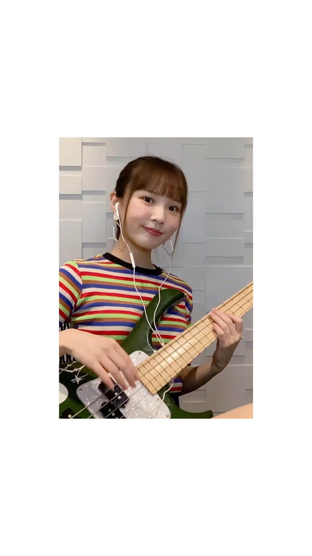 のインスタグラム：「. Seven / JUNG KOOK さん & Latto さん  I played the bass:) ベース弾いてみました＾＾🤍」