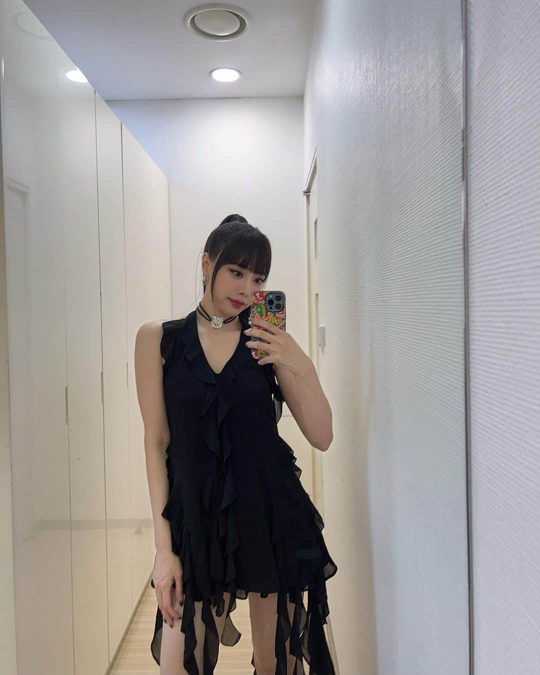 ホン・ウンジさんのインスタグラム写真 - (ホン・ウンジInstagram)「🖤🖤🖤」8月8日 21時52分 - bg_eunji92