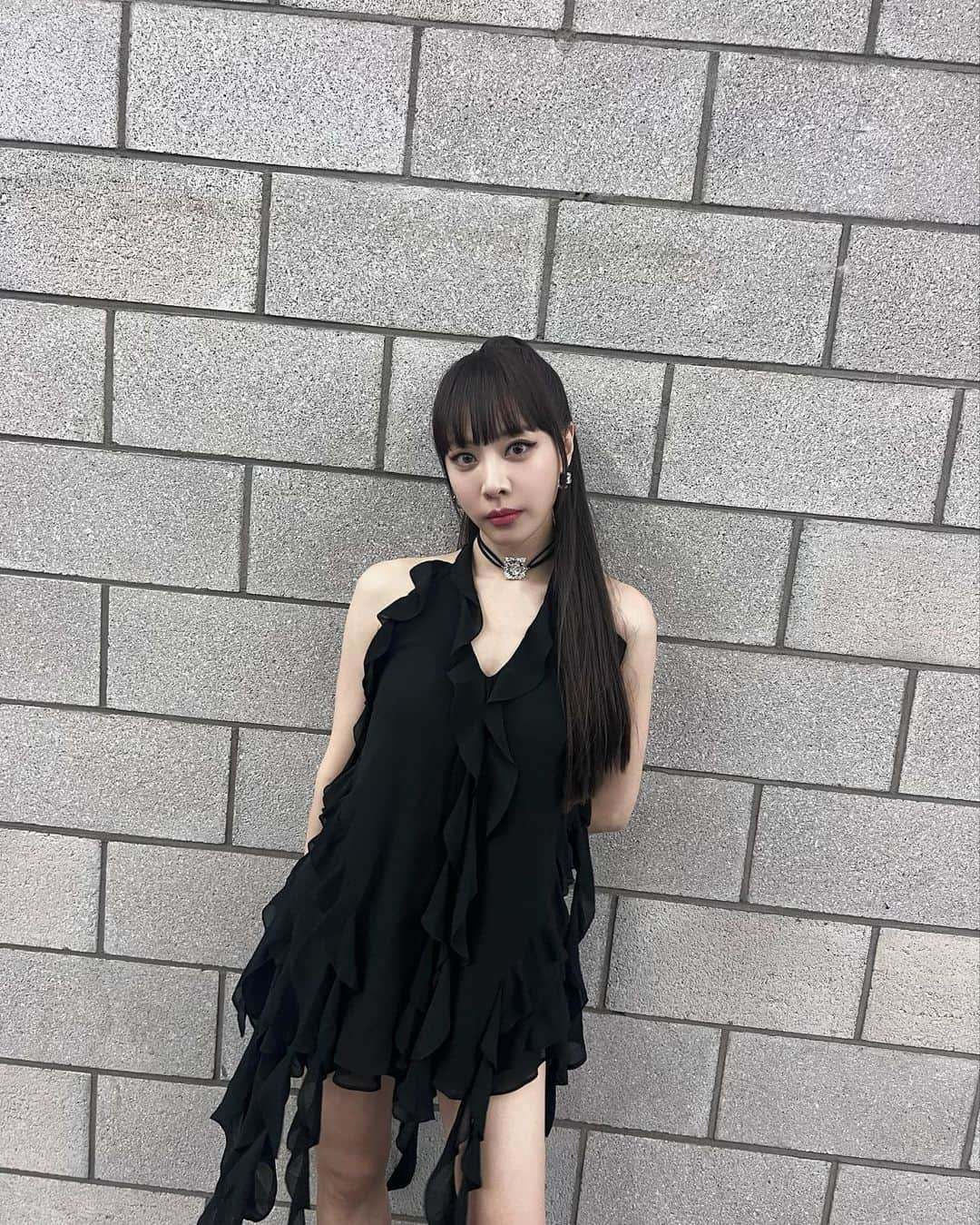 ホン・ウンジさんのインスタグラム写真 - (ホン・ウンジInstagram)「🖤🖤🖤」8月8日 21時52分 - bg_eunji92