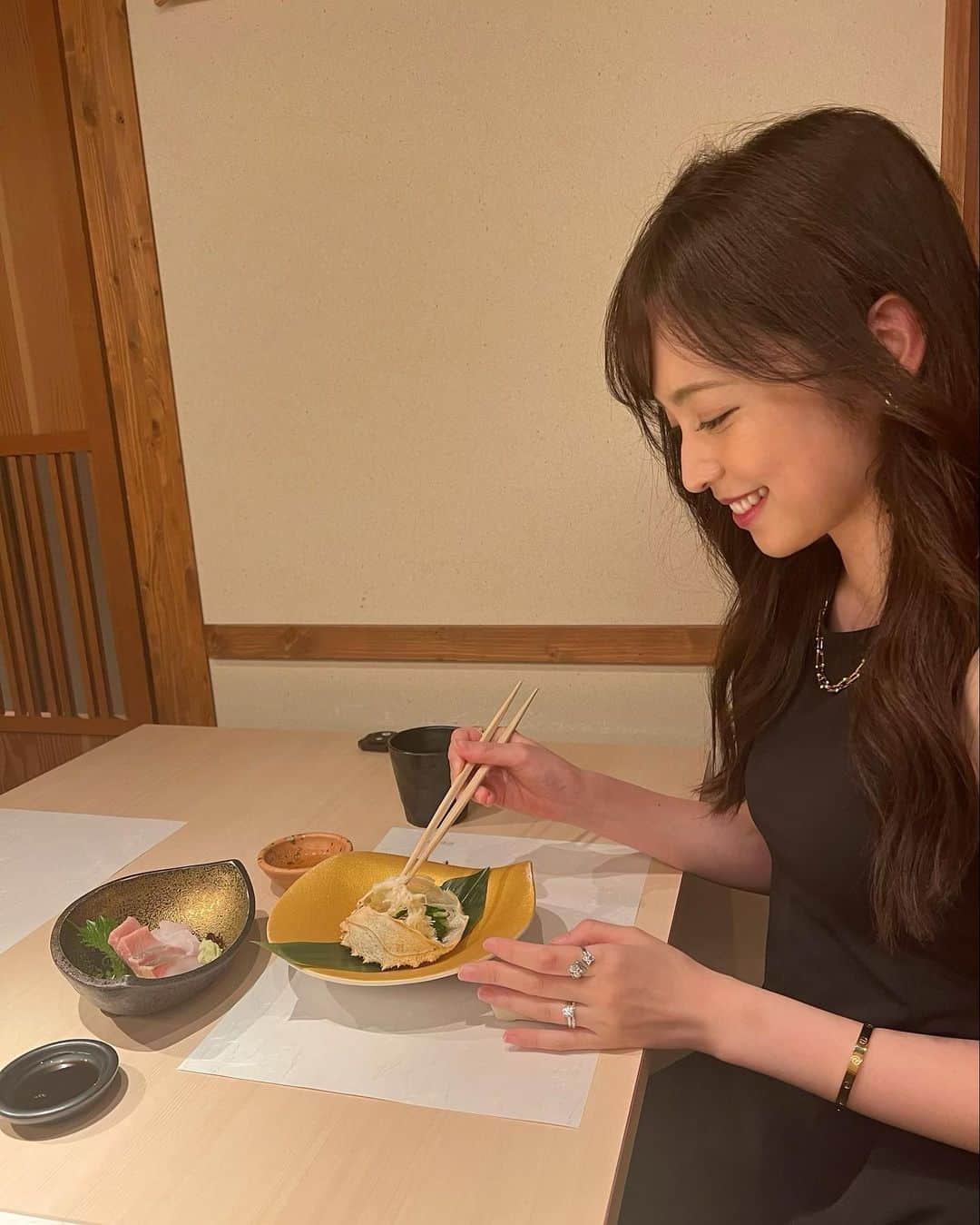 久慈暁子さんのインスタグラム写真 - (久慈暁子Instagram)「* やっぱり美味しい日本のお寿司🍣 * #お寿司」8月8日 21時52分 - kuji_akiko