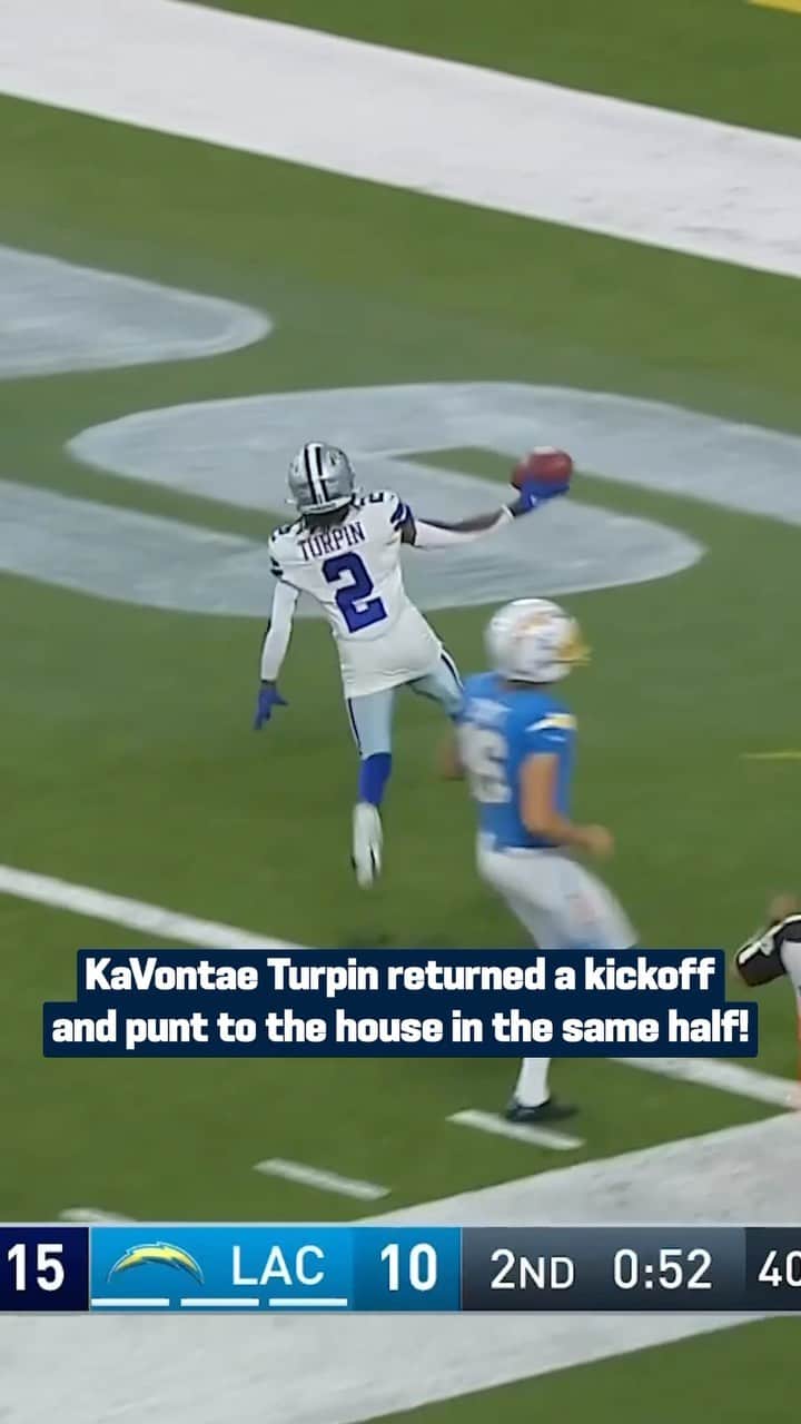 NFLのインスタグラム：「How 2022 Pro Bowler @_kavontaeturpin secured a roster spot last year in preseason 🔥  📺: #NFLPreseason all month long on @nflnetwork and NFL+」