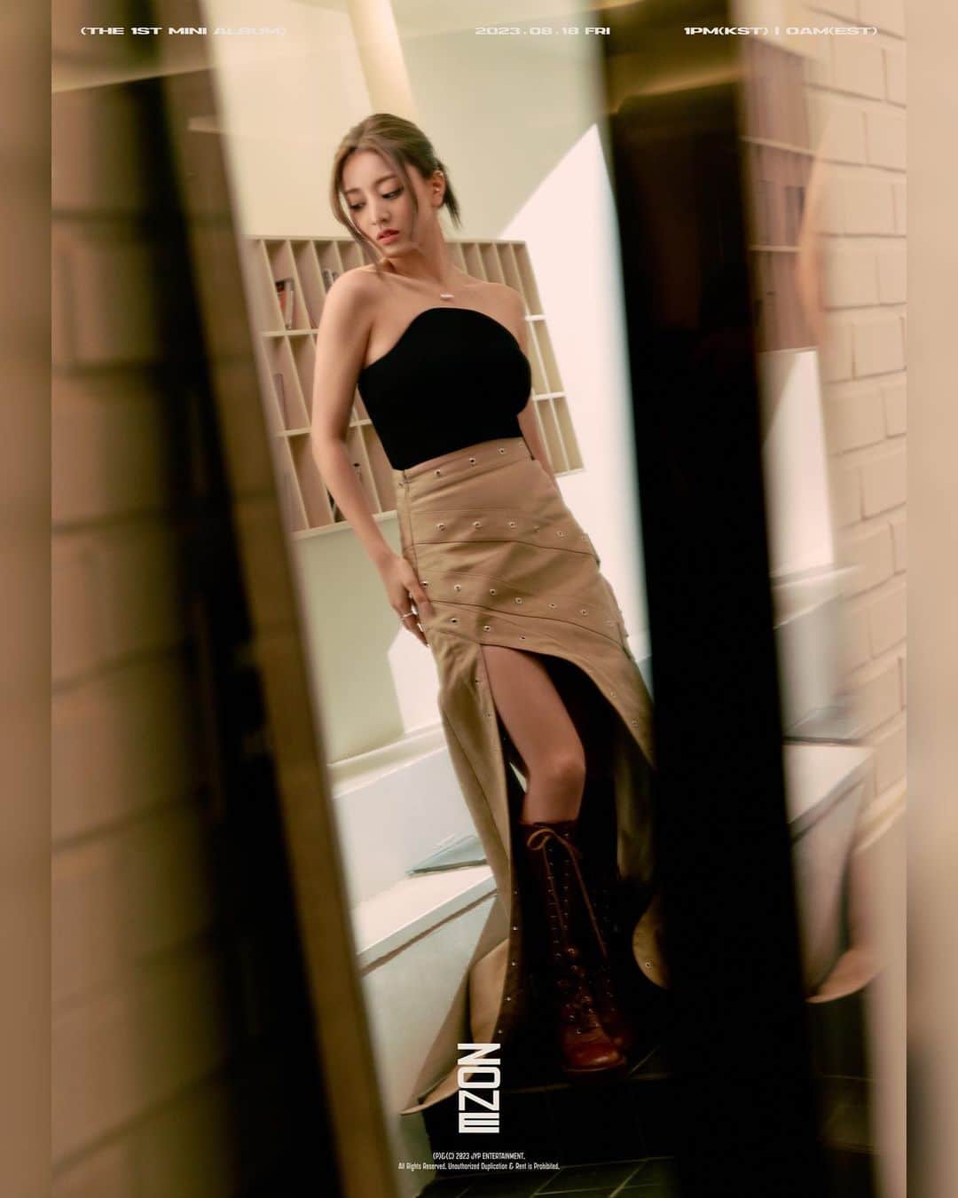 TWICEのインスタグラム：「JIHYO The 1st Mini Album "ZONE"  ZYO's ZONE # 3  Release on 2023.08.18 FRI 1PM KST/0AM EST  📌"ZONE" Pre-save & Pre-order https://jihyo.lnk.to/ZONE  #TWICE #트와이스 #JIHYO #지효 #ZONE #KillinMeGood」