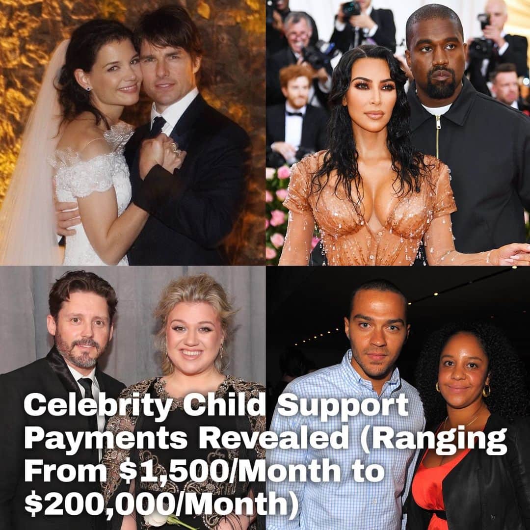 Just Jaredさんのインスタグラム写真 - (Just JaredInstagram)「There are some really surprising celebrity child support payments ranging from $1,500/month to $200,000/month (including one couple who agreed to 0 dollars in monthly child support, 2 celebs who asked for their amounts to be significantly lowered due to lost income, and more.) Tap this photo at the LINK IN BIO for all the details. Photo: Getty」8月9日 0時02分 - justjared