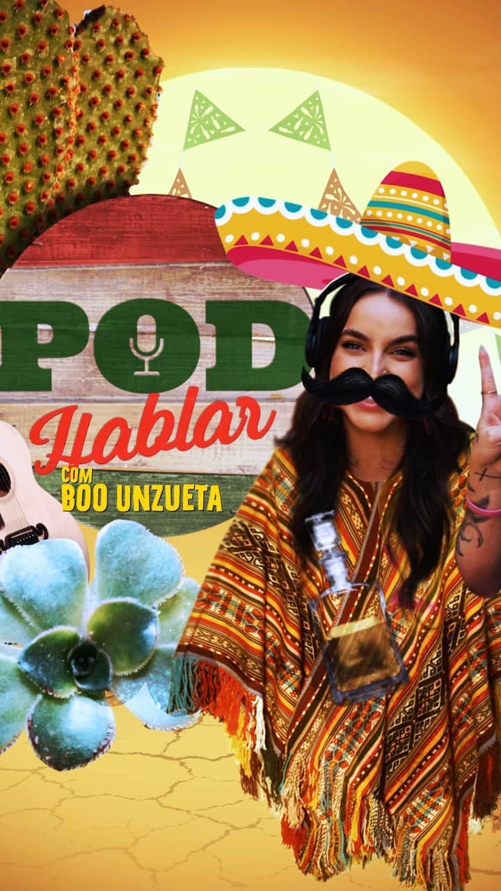 Bruna Unzuetaのインスタグラム：「#PodHablar com @boounzueta! Querem parte 2? Comentem aqui! 😂❤️」