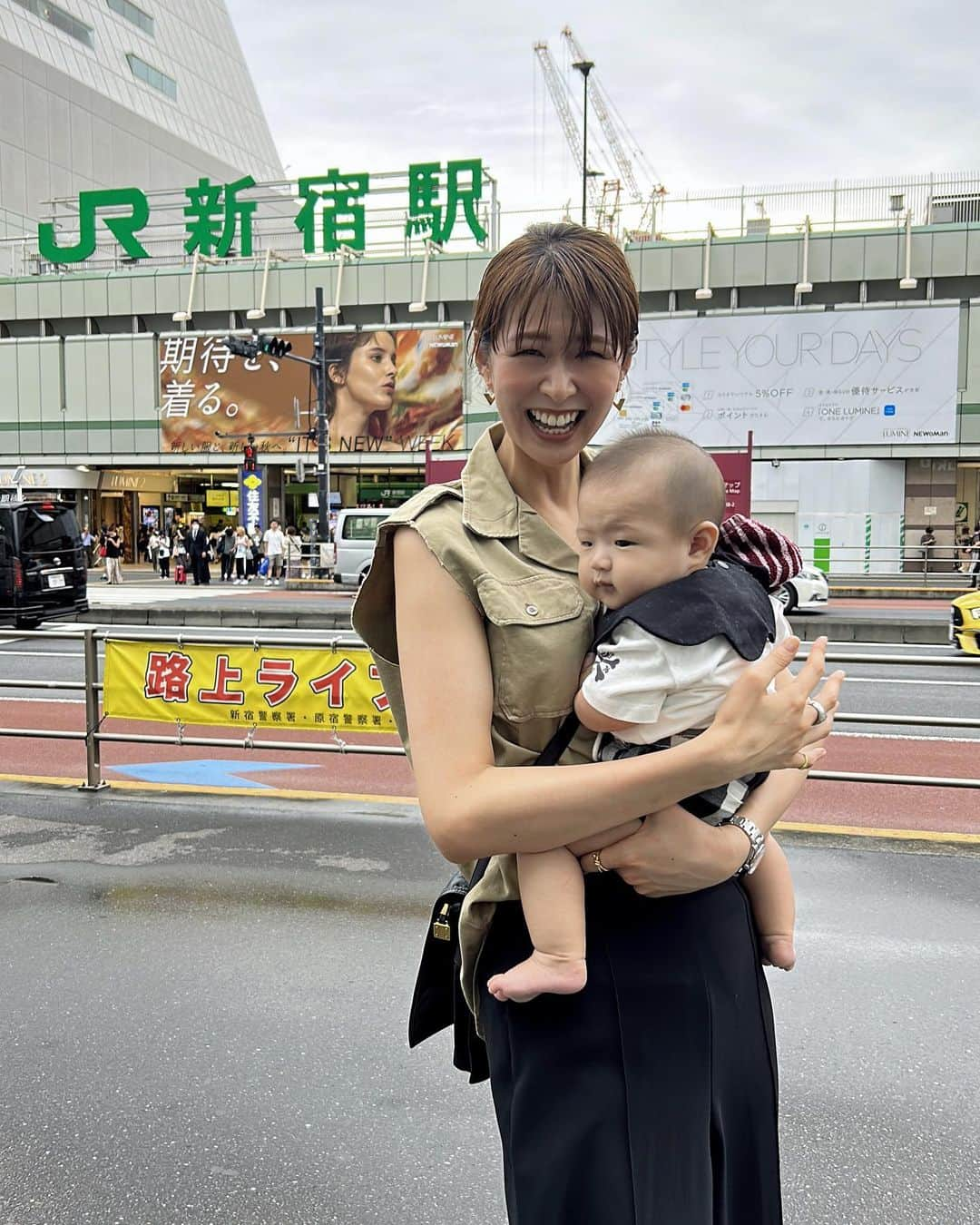 木村沙織さんのインスタグラム写真 - (木村沙織Instagram)「. いろんなところ行こーねー🗽✨ . . #新宿」8月9日 1時22分 - saoriiiii819