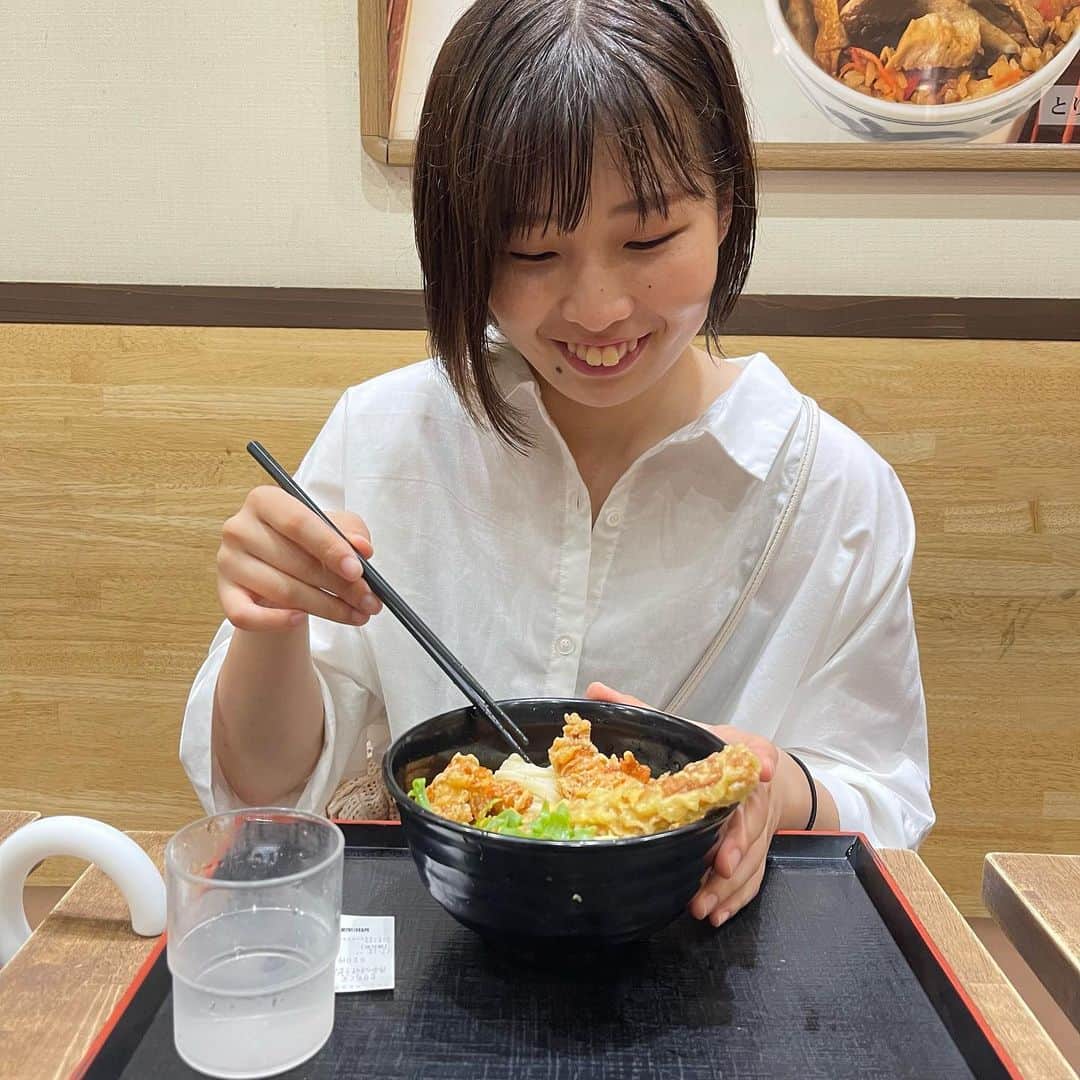 北岡悟さんのインスタグラム写真 - (北岡悟Instagram)「8/7(月)、京都で最後に食べたのは『つくもうどん』の"とりちく天ぶっかけうどん"。 大変美味しゅうございました🙏🏽 #つくもうどん #とりちく天ぶっかけうどん」8月9日 1時32分 - lotuskitaoka