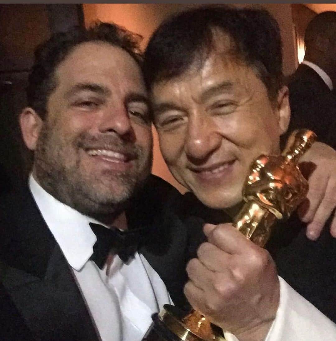 ブレット・ラトナーのインスタグラム：「Directors Part Trois! 1. Jackie Chan 2. Albert MAYSLES #RIP 3. SCORSESE 4. Spielberg 5. Bradley Cooper 6. Florian Henckel von Donnersmarck 7. Robert Downey Sr. (A Prince) #RIP 8. Werner HERZOG 9. Jerry Lewis #RIP 10. Istvan SZABO」