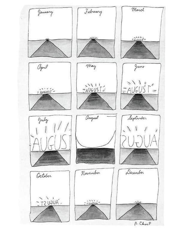 The New Yorkerさんのインスタグラム写真 - (The New YorkerInstagram)「Not again. #NewYorkerCartoons 🖋️ @rozchast」8月9日 5時00分 - newyorkermag