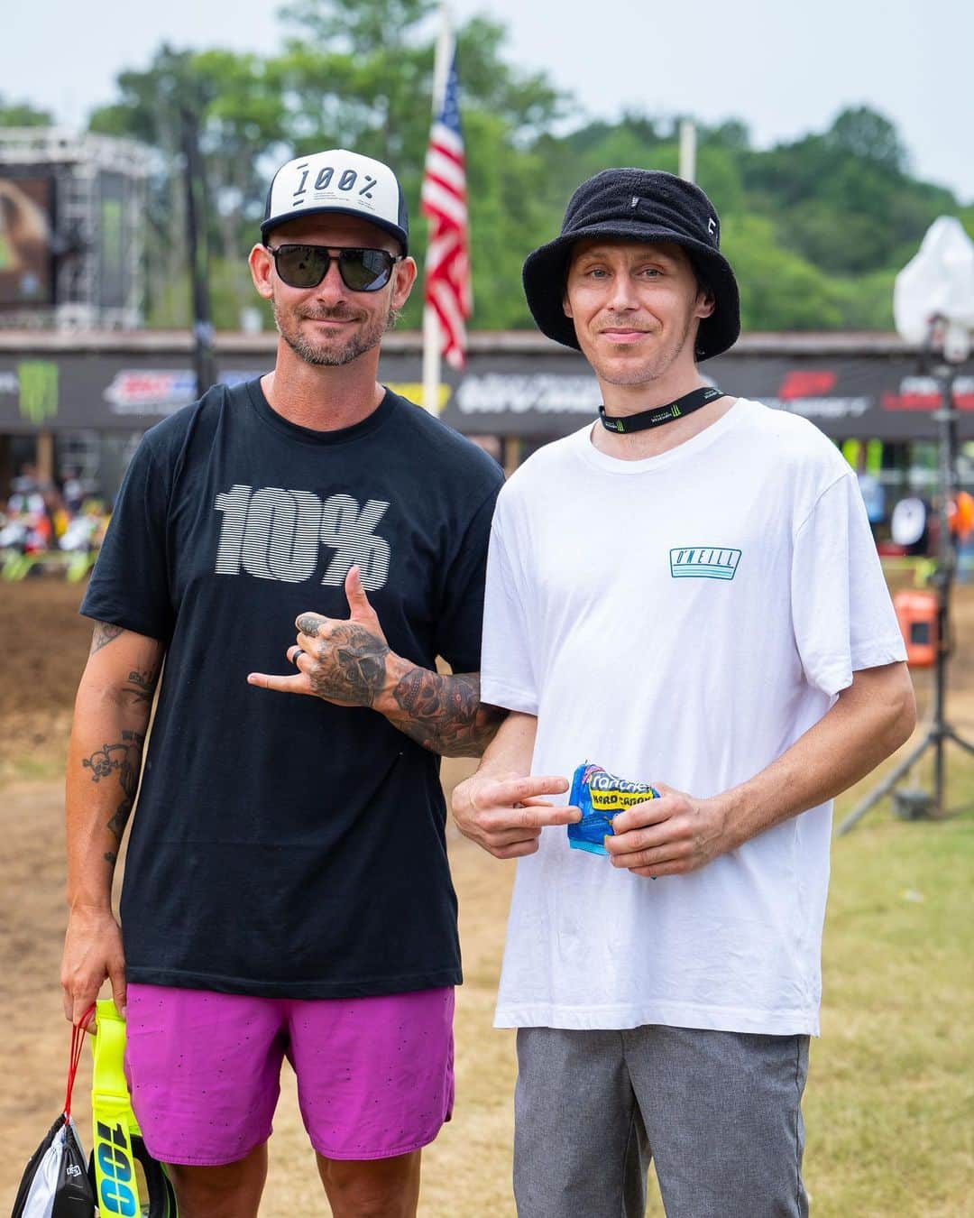 Racer X Onlineのインスタグラム：「Faces at the races with @align.with.us capturing everyone doing their thing, workin hard and enjoying Loretta Lynn’s last week 🤘🏼 #LLMX」