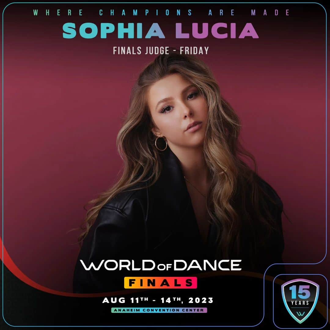 World of Danceさんのインスタグラム写真 - (World of DanceInstagram)「Meet our Friday World Finals Judges 🌟  @madison_olandt @carmen4syth @beaufp @_sophialucia @kevywinz  Don’t miss so many amazing teams take the main stage at the World of Dance World Finals August 11th-14th at the Anaheim Convention Center 💥  #worldfinals23 #worldofdance」8月9日 5時54分 - worldofdance