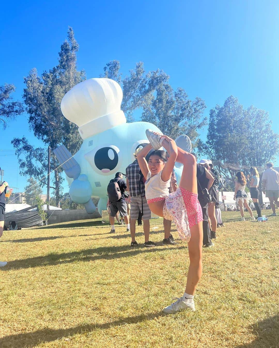 篠原枝令菜のインスタグラム：「Fun times at @hitcfestival 🥰」