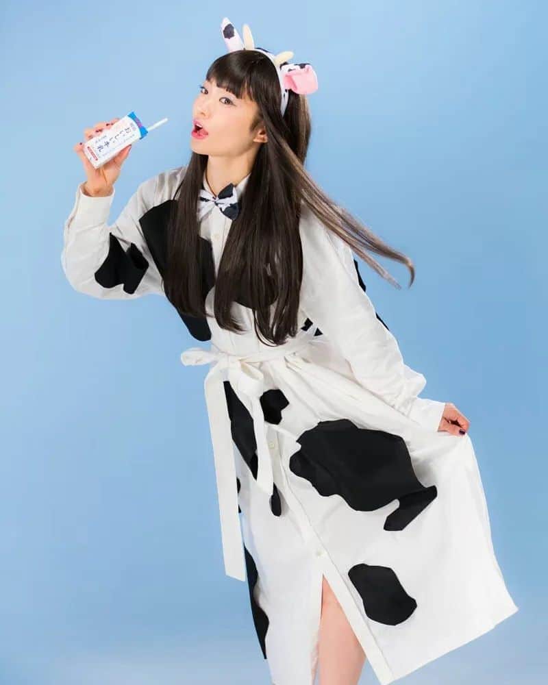 おーてぃーちゃーんさんのインスタグラム写真 - (おーてぃーちゃーんInstagram)「牛乳は、体にあんま良くないけど 牛さんはでっかくて可愛くて好き！！」8月9日 16時45分 - o_tie