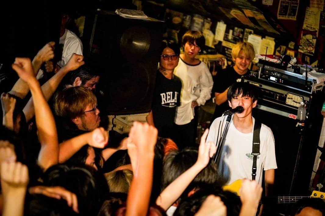 FOMAREさんのインスタグラム写真 - (FOMAREInstagram)「2023.8.8 FOMARE x KUZIRA split tour Gang Age tour  横須賀かぼちゃ屋  photo by @ruihashimoto   #FOMARE #KUZIRA #GangAge」8月9日 16時54分 - fomare_official