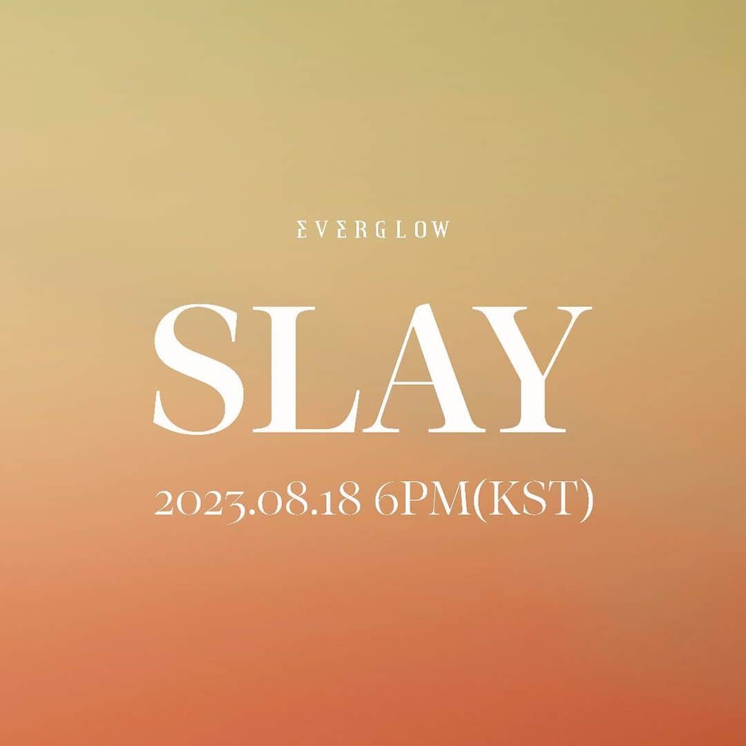 EVERGLOWのインスタグラム：「EVERGLOW 4TH SINGLE ALBUM  <ALL MY GIRLS> SLAY MV Teaser #SIHYEON  ▶ https://youtu.be/8Pg6h5UN5g4  2023.08.18 6PM (KST)  #EVERGLOW #에버글로우 #ALL_MY_GIRLS #SLAY #시현」