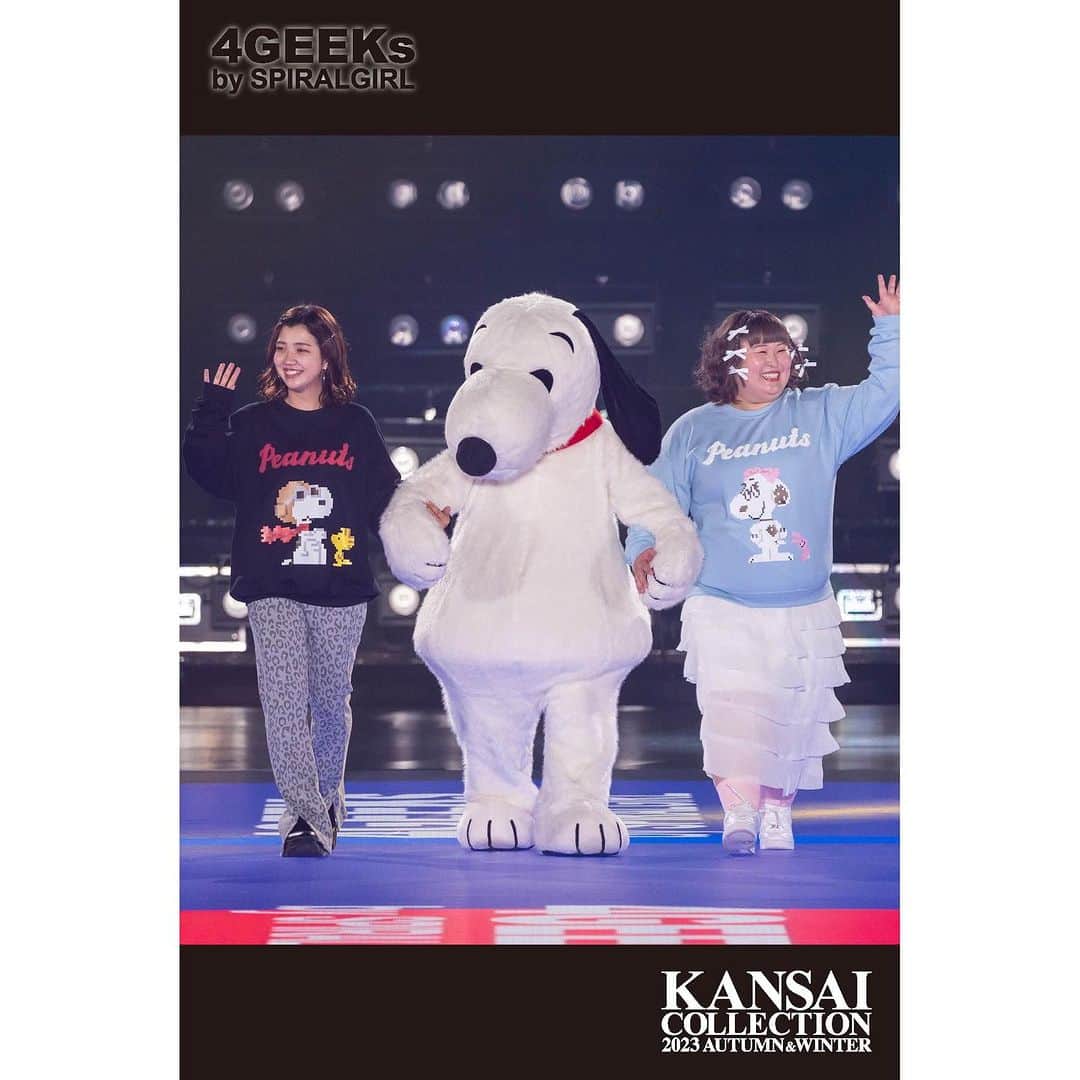 のインスタグラム：「. 『KANSAI COLLECTION 2023A/W』  ～*～～*～～*～～*～～*～～*～～*～  FASHION STAGE BRAND:4 GEEKs by SPIRALGIRL  @4geeks_official   福田麻貴(3時のヒロイン) ＠fukuda_maki_3ji  スヌーピー かなで(3時のヒロイン) @kanade.0610  せいせい @seika____official  まあたそ @5m91r  マツヤマイカ @maika797  いちえ(夜のひと笑い) @hnkichie27  アリアナさくら @ariannasakura  兼清萌々香 @momoca0128  ベル 渡辺美優紀 @miyukichan919   ～*～～*～～*～～*～～*～～*～～*～  #関コレ #KANSAICOLLECTION #fashion #event #ootd #coordinate #model #japan #osaka #girl」