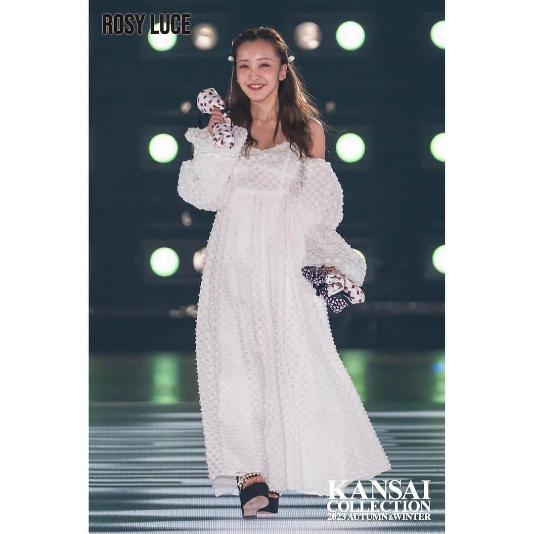 関西コレクションのインスタグラム：「. 『KANSAI COLLECTION 2023A/W』  ～*～～*～～*～～*～～*～～*～～*～   FASHION STAGE  BRAND:ROSY LUCE @rosyluce   板野友美 ＠tomo.i_0703  藤井サチ @sachi_fujii_official  大友花恋 @karen_otomo  上西星来 @seira_jonishi_tpd  るな(ばんばんざい) @mm_runa  みゆ(ばんばんざい) @miyu0300  渡辺美優紀 @miyukichan919   ～*～～*～～*～～*～～*～～*～～*～  #関コレ #KANSAICOLLECTION #fashion #event #ootd #coordinate #model #japan #osaka #girl」