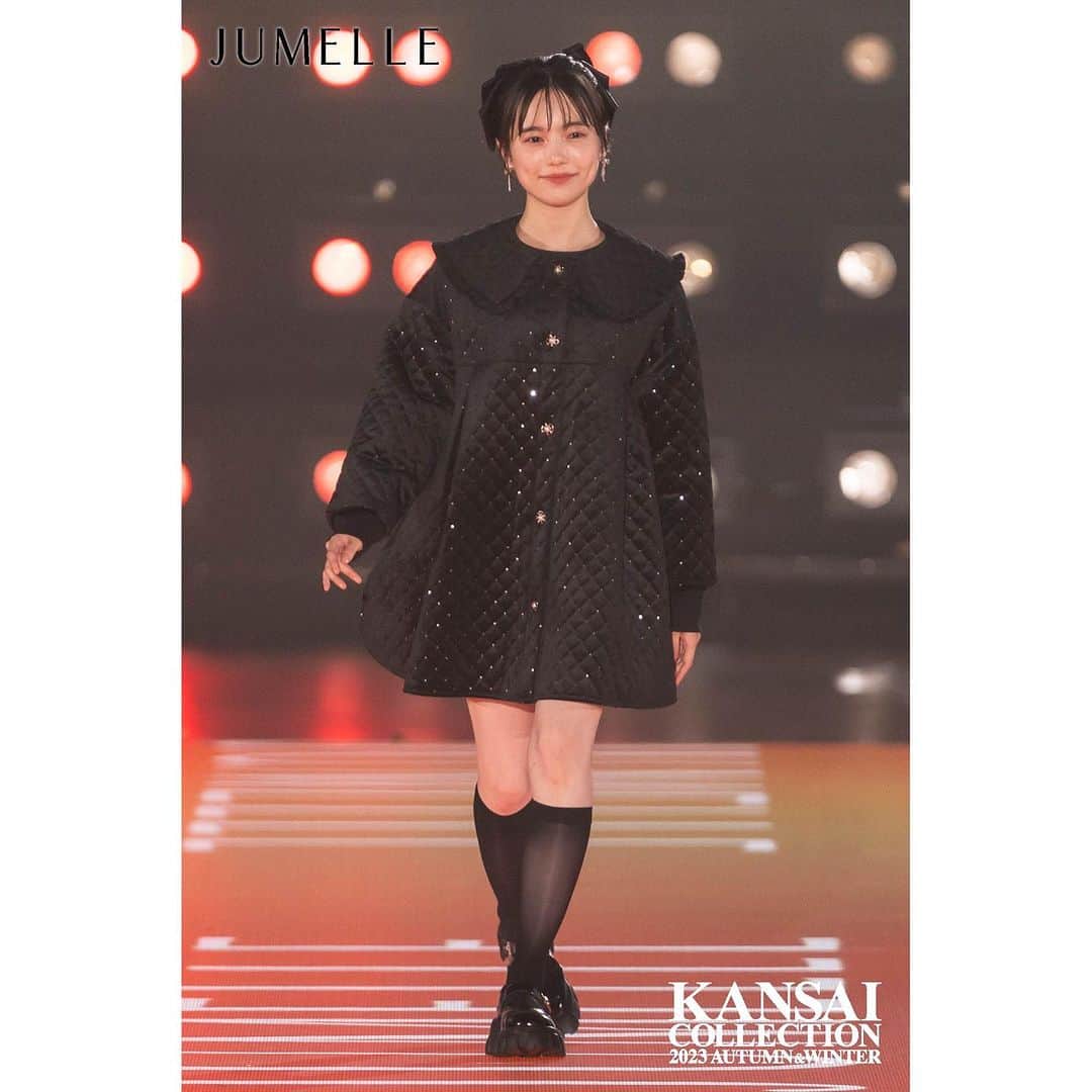 のインスタグラム：「. 『KANSAI COLLECTION 2023A/W』  ～*～～*～～*～～*～～*～～*～～*～  FASHION STAGE BRAND:JUMELLE @jumelle_jp  島崎遥香 ＠paruuuuuru  nanakoななこ @_nana._.com_  ちせ @peach_chu_  高橋愛 @i_am_takahashi  田久保夏鈴 @kar_insta_gram  岡本玲 @rei_okamoto  きりざきまい @imo_stagram10  渡辺美優紀 @miyukichan919  吉田朱里 @_yoshida_akari   ～*～～*～～*～～*～～*～～*～～*～  #関コレ #KANSAICOLLECTION #fashion #event #ootd #coordinate #model #japan #osaka #girl」