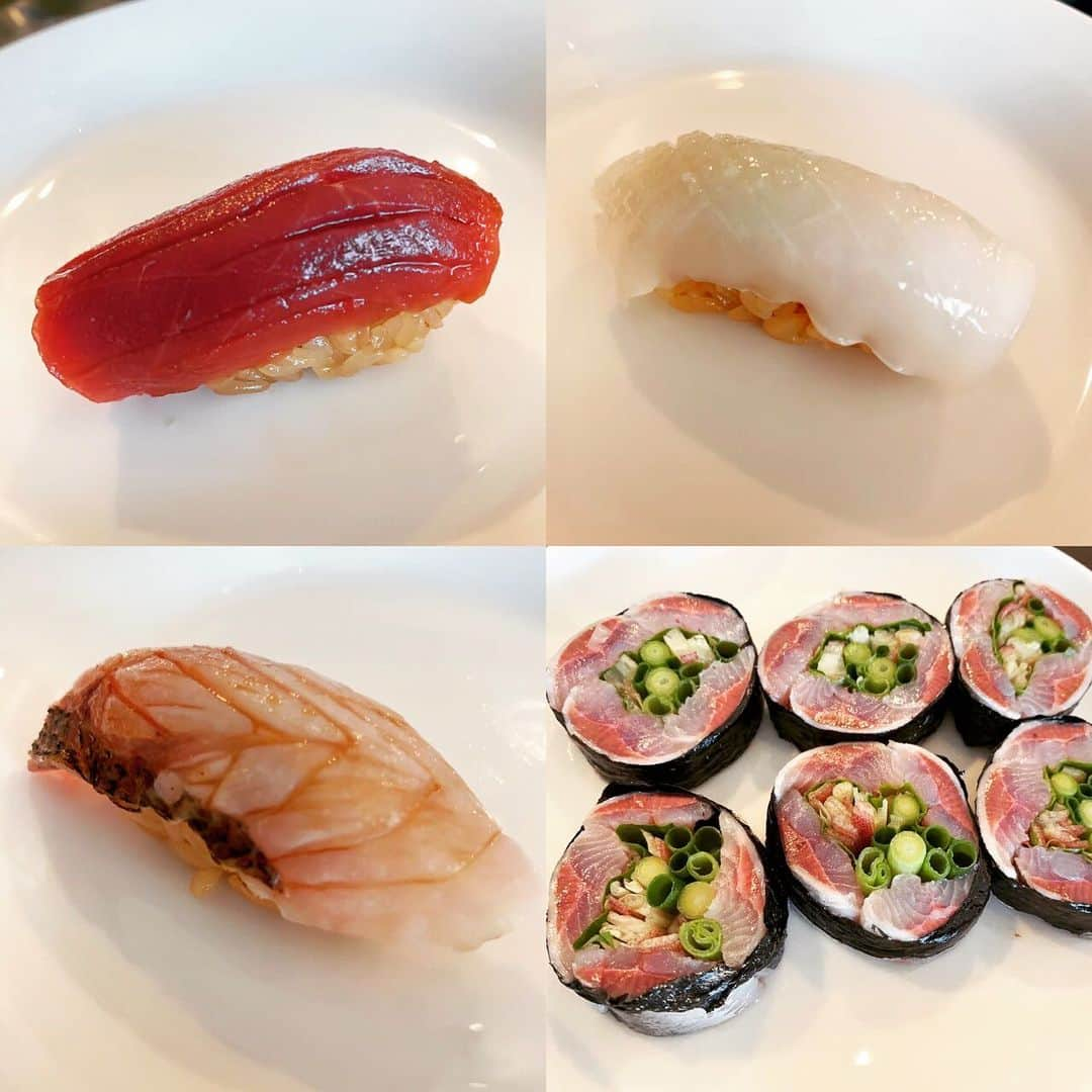 平沼紀久さんのインスタグラム写真 - (平沼紀久Instagram)「久々に鮨🍣  鮨「ふく山」 が遂にきてくれた😆 本当に旨かった⤴️  もはや、 趣味の域を超えてる💦  職人となったジャム男が握りに来てくれましたよ😆笑」8月9日 11時39分 - norihisahiranuma