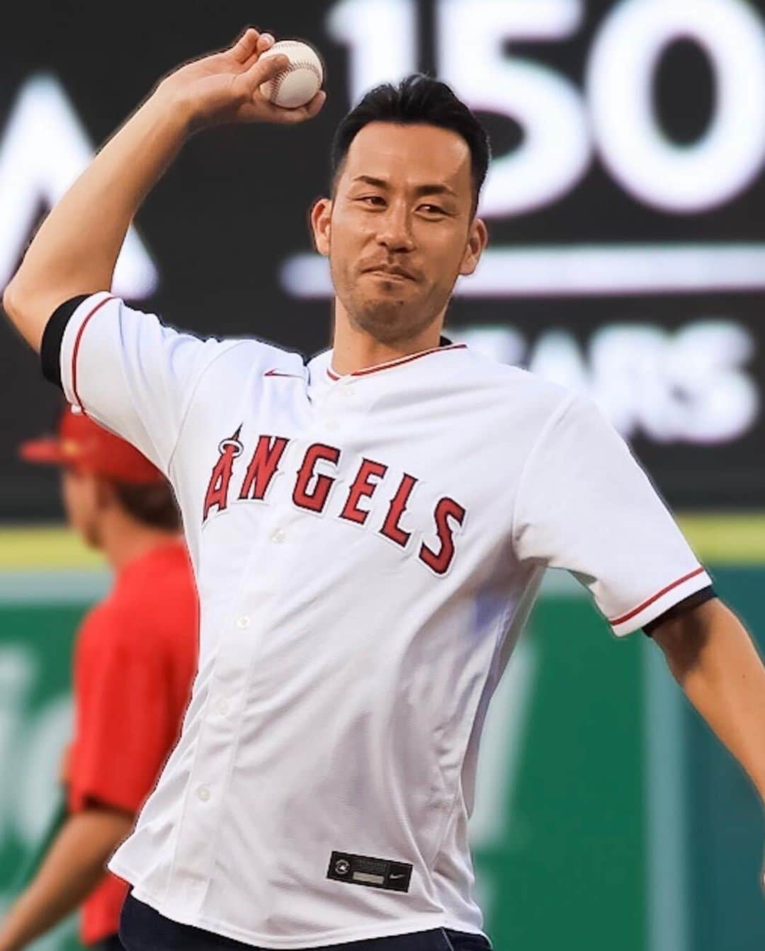 吉田麻也さんのインスタグラム写真 - (吉田麻也Instagram)「Vamos Angelinos ⚾️  @mayayoshida22 x @angels」8月9日 12時21分 - mayayoshida22