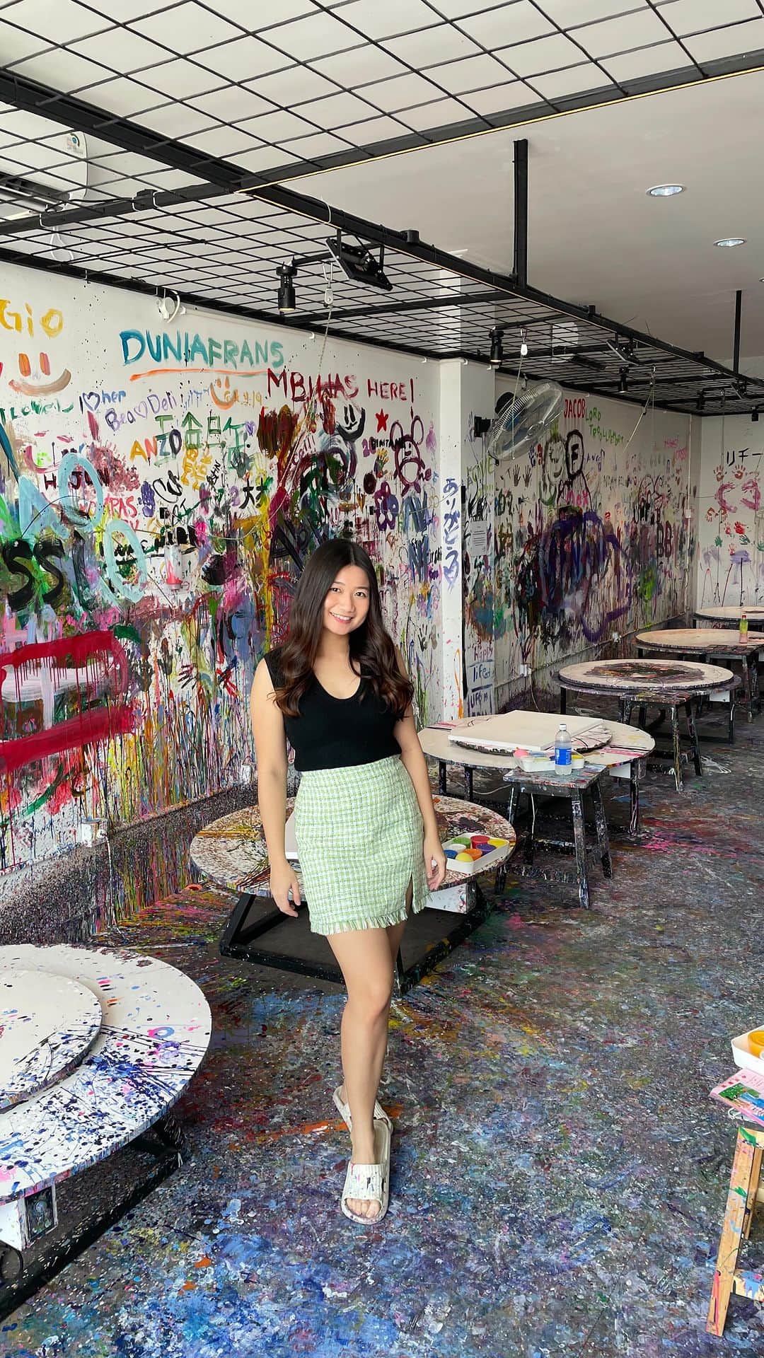 のインスタグラム：「A fun way to paint!」