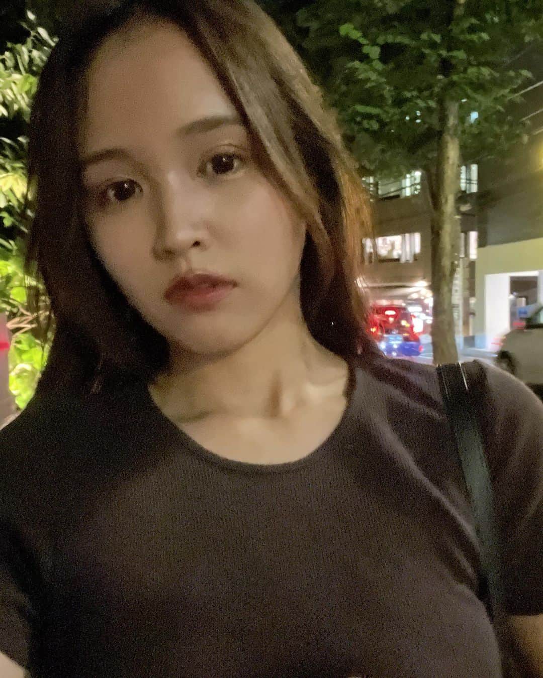 のインスタグラム：「自撮り🌚   #古野美優 #古野みう #ホリプロ #instagood #instadaily #tfl #l4l #photooftheday #follow」