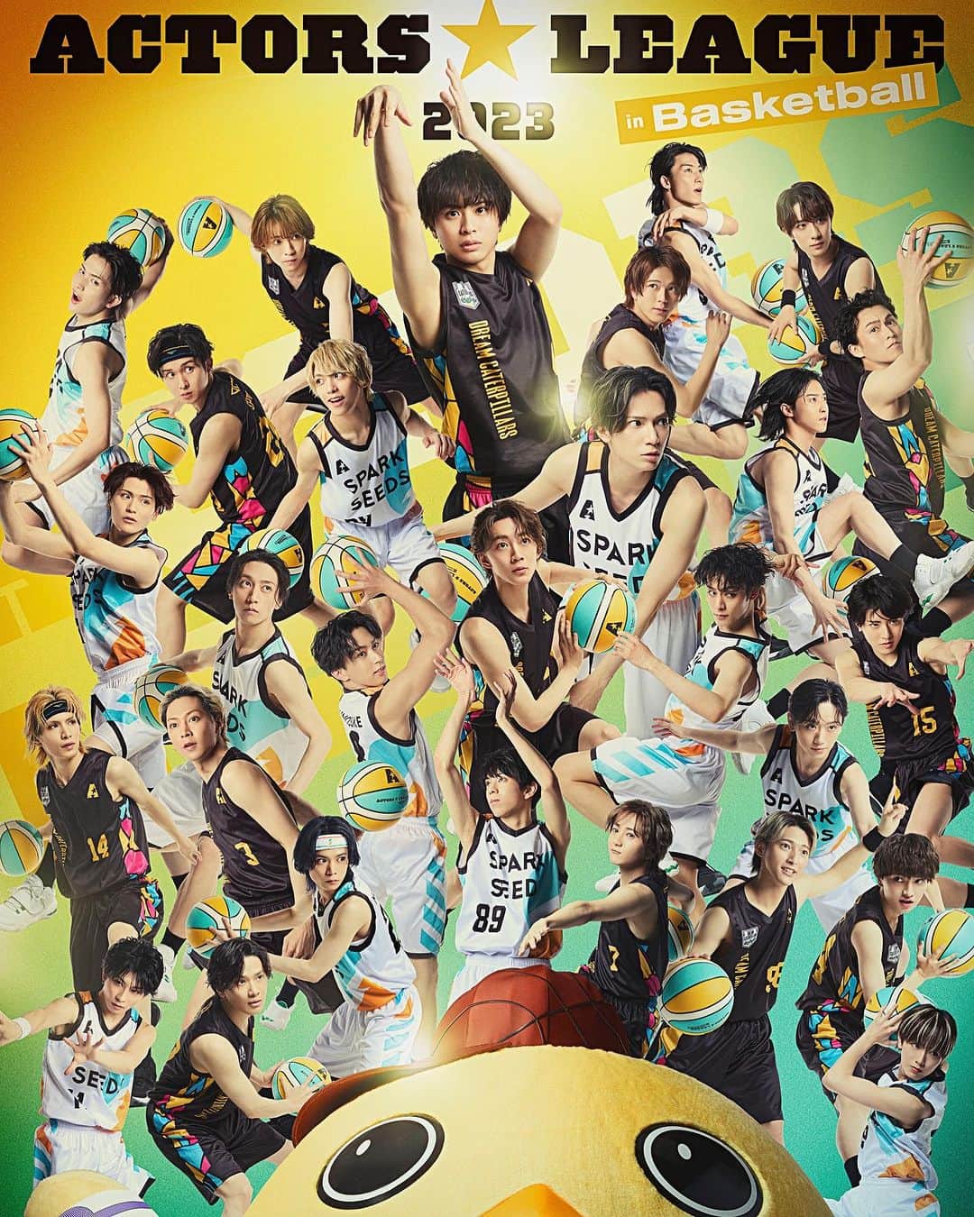 糸川耀士郎のインスタグラム：「今年も来ました『ACTORS☆LEAGUE in Basketball 2023』 ［SPARK SEEDS］ キャプテン代理として出場いたします。代理です。牧島輝の代理でキャプテン仰せつかりました。しっかりと仕事します。楽しみます。そろそろ獲りにいくかぁ〜。MVP。 #アクターズリーグ」