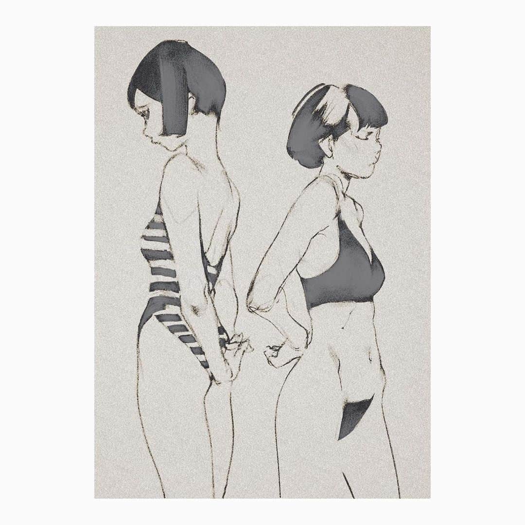 古塔つみさんのインスタグラム写真 - (古塔つみInstagram)「Rough drawing on ipad . . . . . . . . ​​#portrait #drawing #painting #sketch #paint #art #artwork #manga #contemporaryart #illustration #comic #cartoon」8月9日 15時09分 - cotoh_tsumi