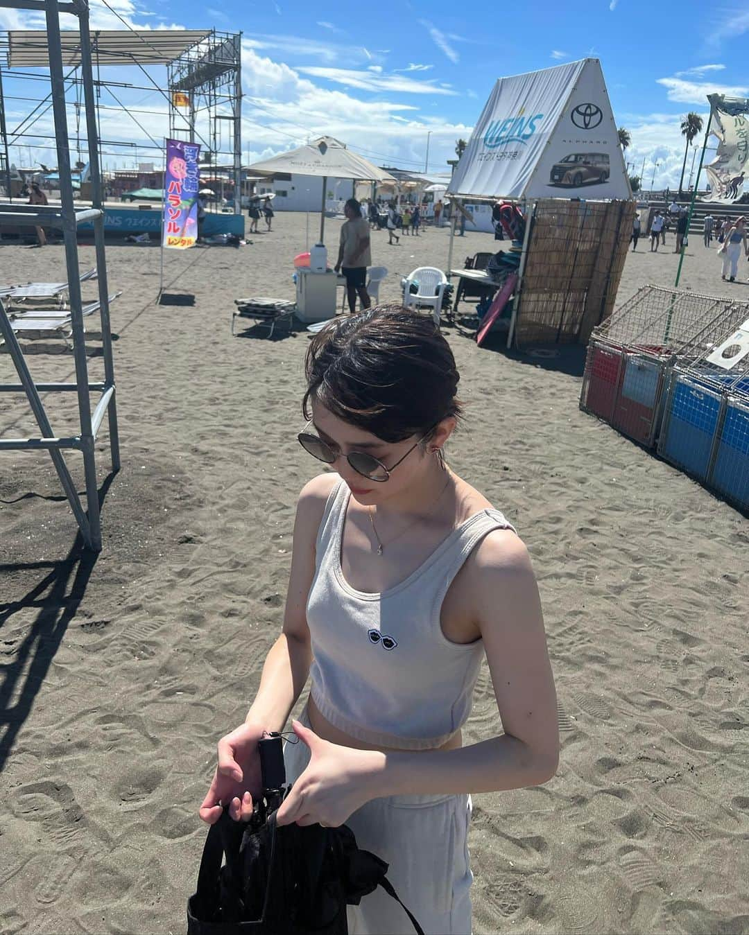 松川菜々花さんのインスタグラム写真 - (松川菜々花Instagram)「・ 海へ🏖️」8月9日 15時48分 - matsukawa__nanaka