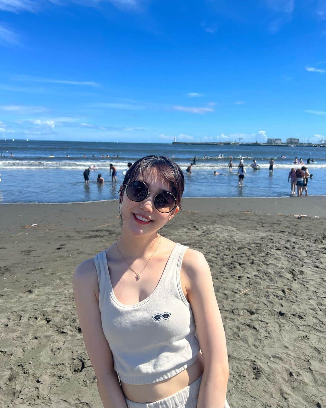 のインスタグラム：「・ 海へ🏖️」