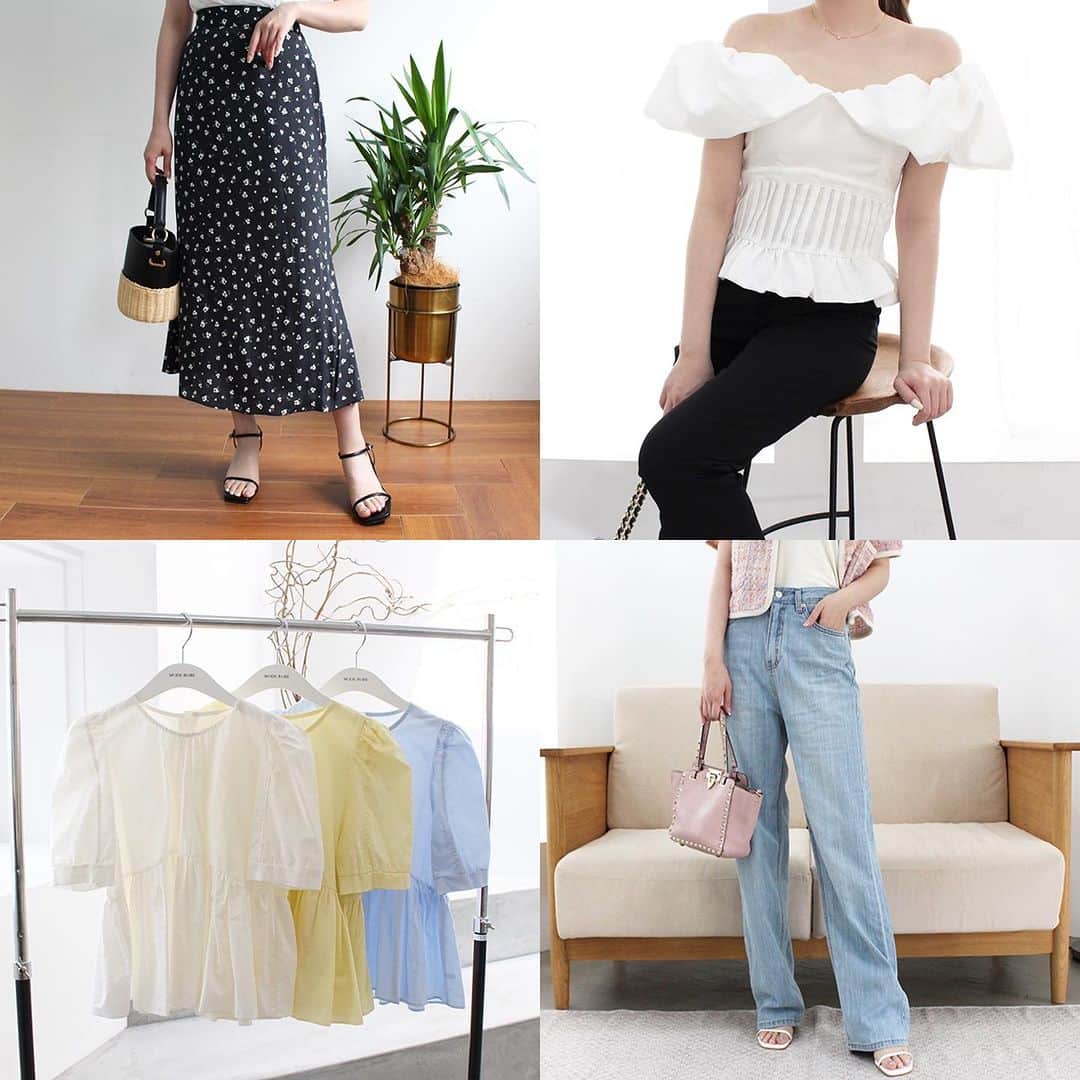のインスタグラム：「* * HOT item...✔︎ * * #MODEROBE #韓国女優ファッション」