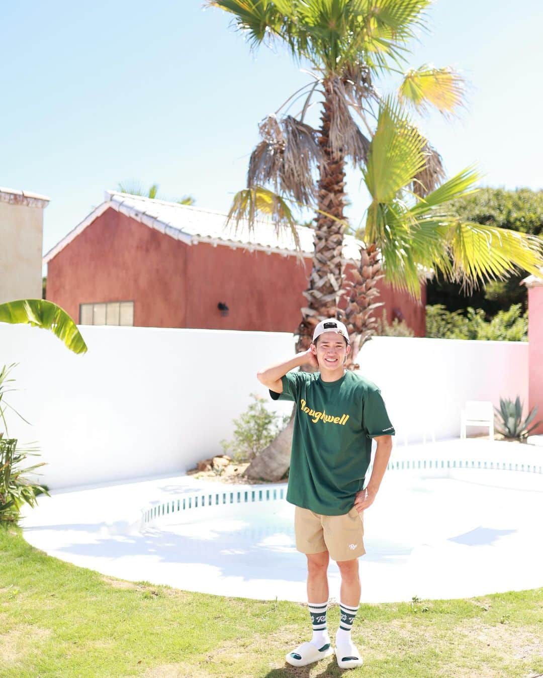 荒井陸のインスタグラム：「Good vibes🌤️🏝️🌱」