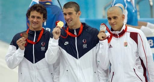 マイケル・フェルプスのインスタグラム：「Happy 15th anniversary boys!」
