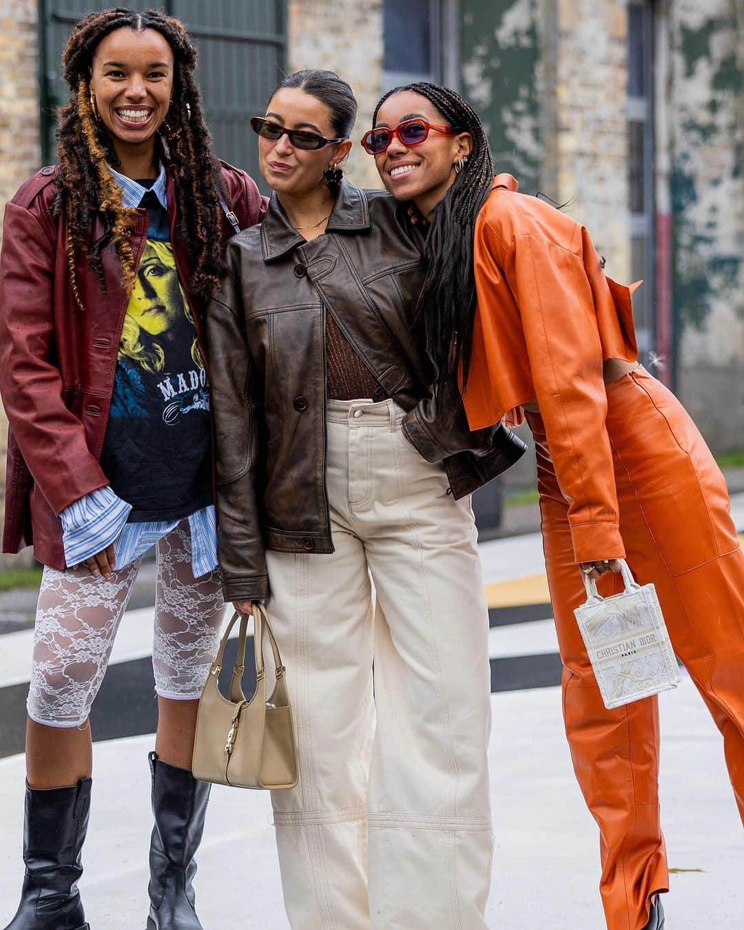 ELLE Magazineのインスタグラム：「Copenhagen Fashion Week is back—and with the varying weather conditions is a mixed bag of street style. 🔥 Swipe for some of the best looks and head to the link in bio for more.」