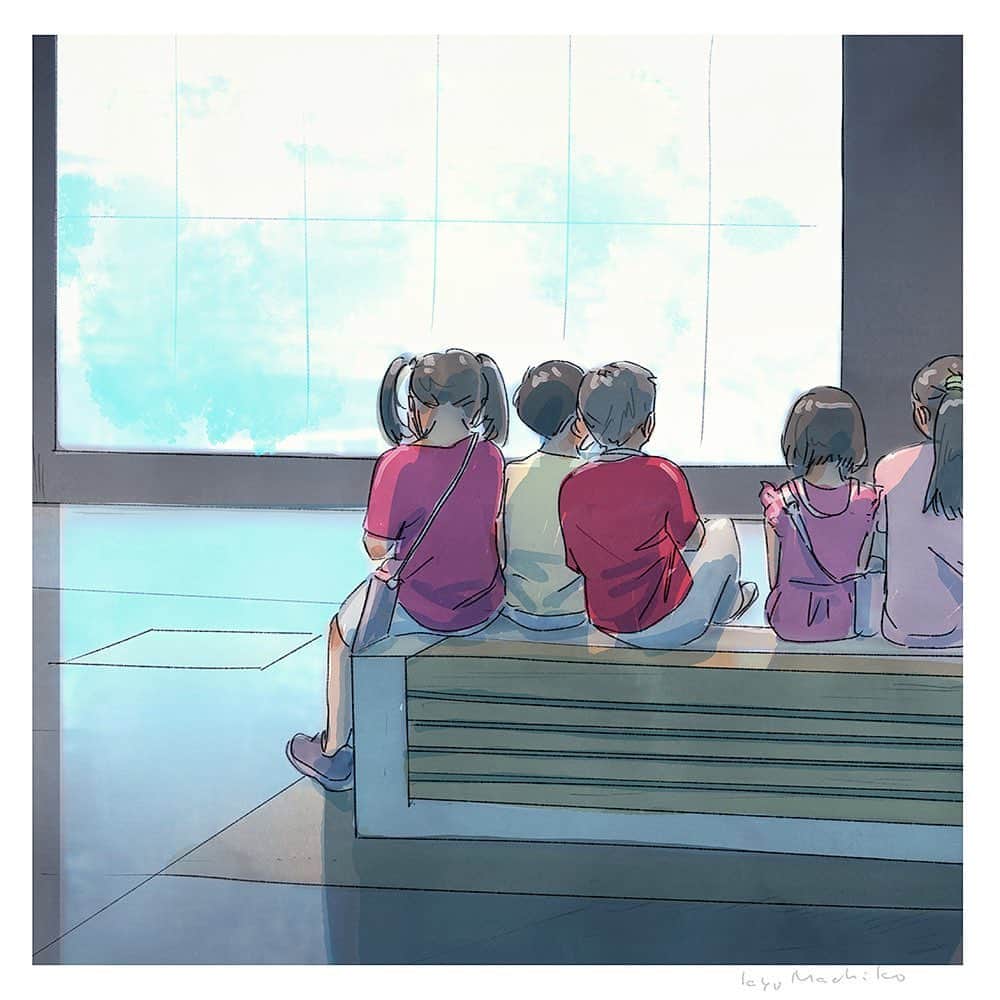 のインスタグラム：「Children at the museum, August 9, 2023 / 2023年8月9日、美術館に来た子どもたち  #旅ができる日々 #thedayswecantravel #今日マチ子 #kyomachiko #台湾 #台中 #taichung」