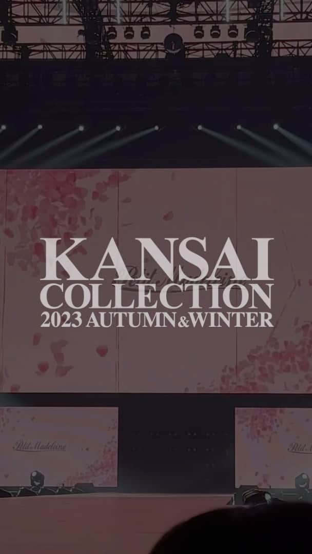桜井みづき（キャバ嬢）のインスタグラム：「KANSAI COLLECTION 2023A/W Petit Madeleine ①」