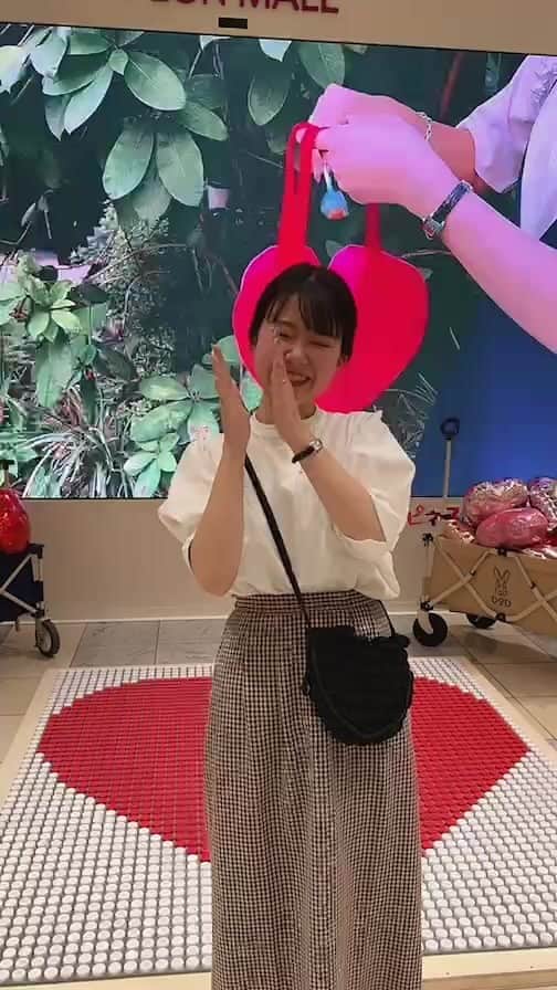 のインスタグラム：「ハートマーケット×haco! ハートの日イベント♡イオンモール高崎より中継！」