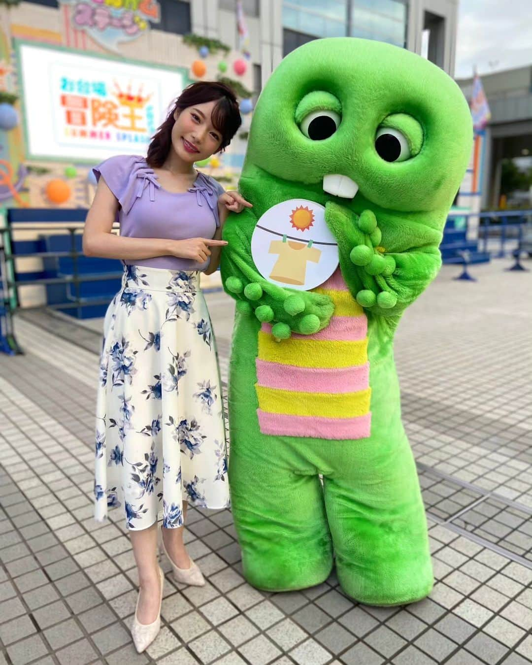 フジテレビ「プライムニュース イブニング」さんのインスタグラム写真 - (フジテレビ「プライムニュース イブニング」Instagram)「関東あす「貴重な晴れ間」 午後からは晴れるところが多そうです🌤️ 日差しを有効にお使いください👕  #イット #ソラよみ #竹俣紅　@benitakemata_official #ガチャピン　@gachapin_official #天気 #お天気」8月9日 19時46分 - livenews_it