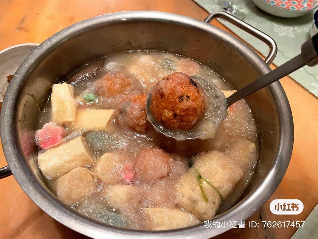 アグネス・チャンのインスタグラム：「夏にみぞれ鍋。夏バテ防止に役立ちます。」