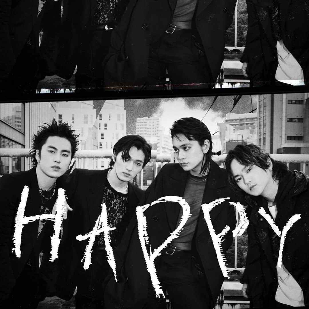 MASAKI（矢部昌暉）のインスタグラム：「New EP 「HAPPY」 本日リリースしました😁 全5曲。最強な曲たちが出来上がりました！ 是非是非たくさん聴いちゃってください⭐︎  #dish #happy #北村匠海 #橘柊生 #泉大智 #矢部昌暉 #一日一撮」