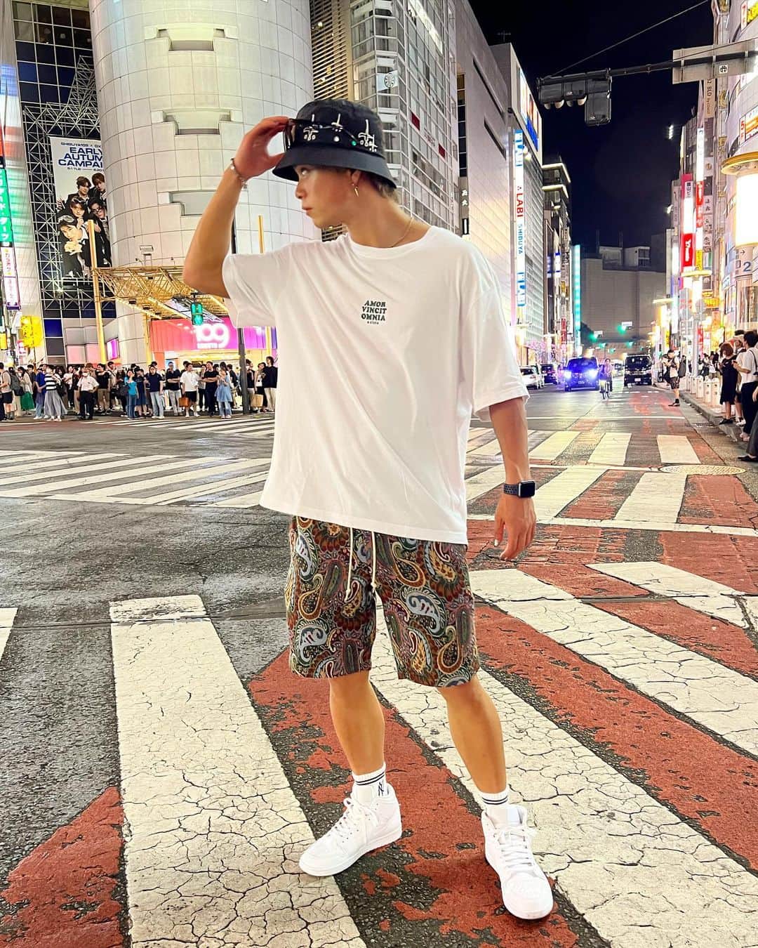 ひゅうがさんのインスタグラム写真 - (ひゅうがInstagram)「渋谷ってなんかいいんだよね🤤💖 いつか109の看板乗らなきゃなぁ🧐」8月9日 20時40分 - hyuga.0707